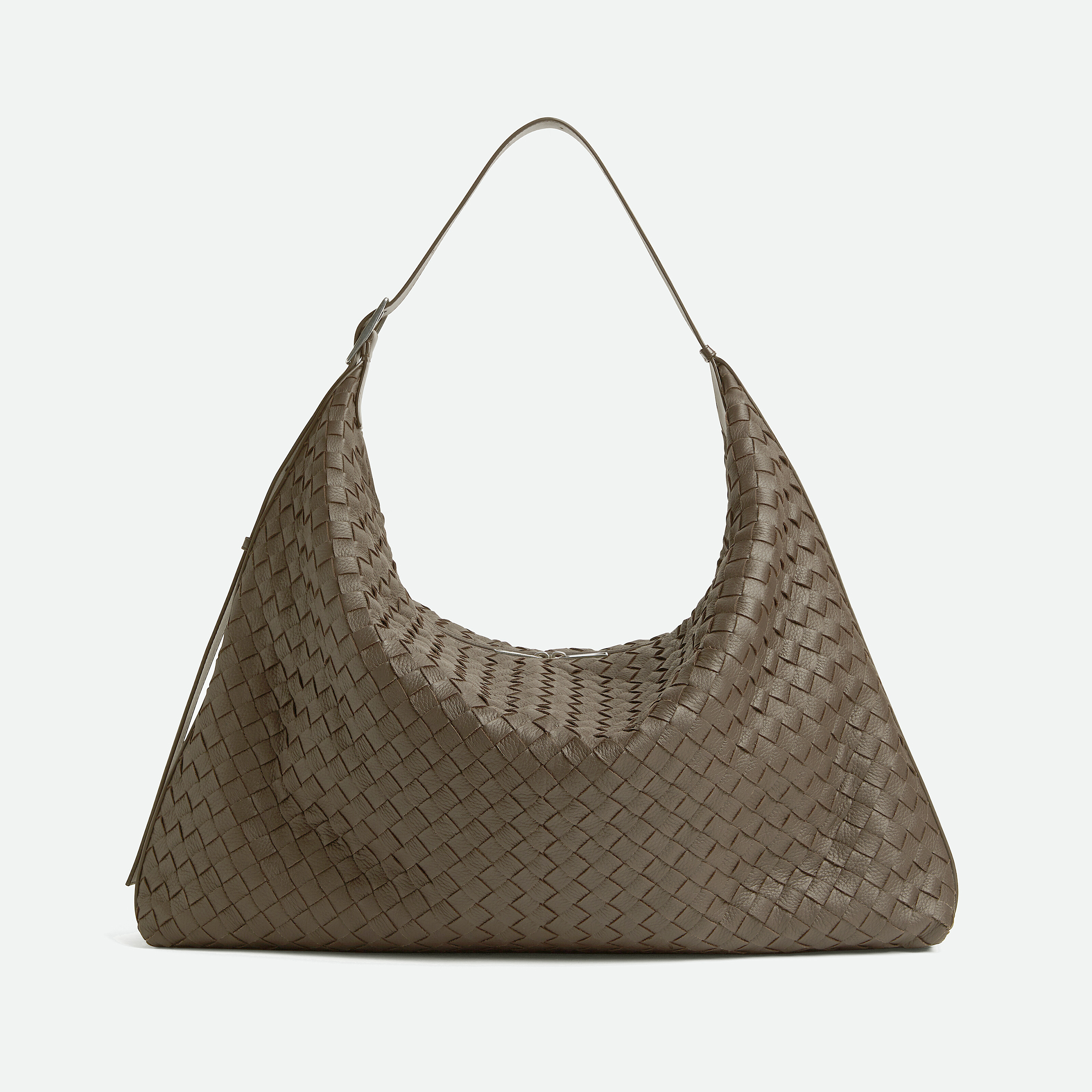 NIGO Bottega Veneta Braided Zipper Large Traveler Deerskin Patchwork Cowhide Tramp Bag Casual Handbag Casual Tote Bag Bags Ngvp 806976V4TD12145 #nigo1685