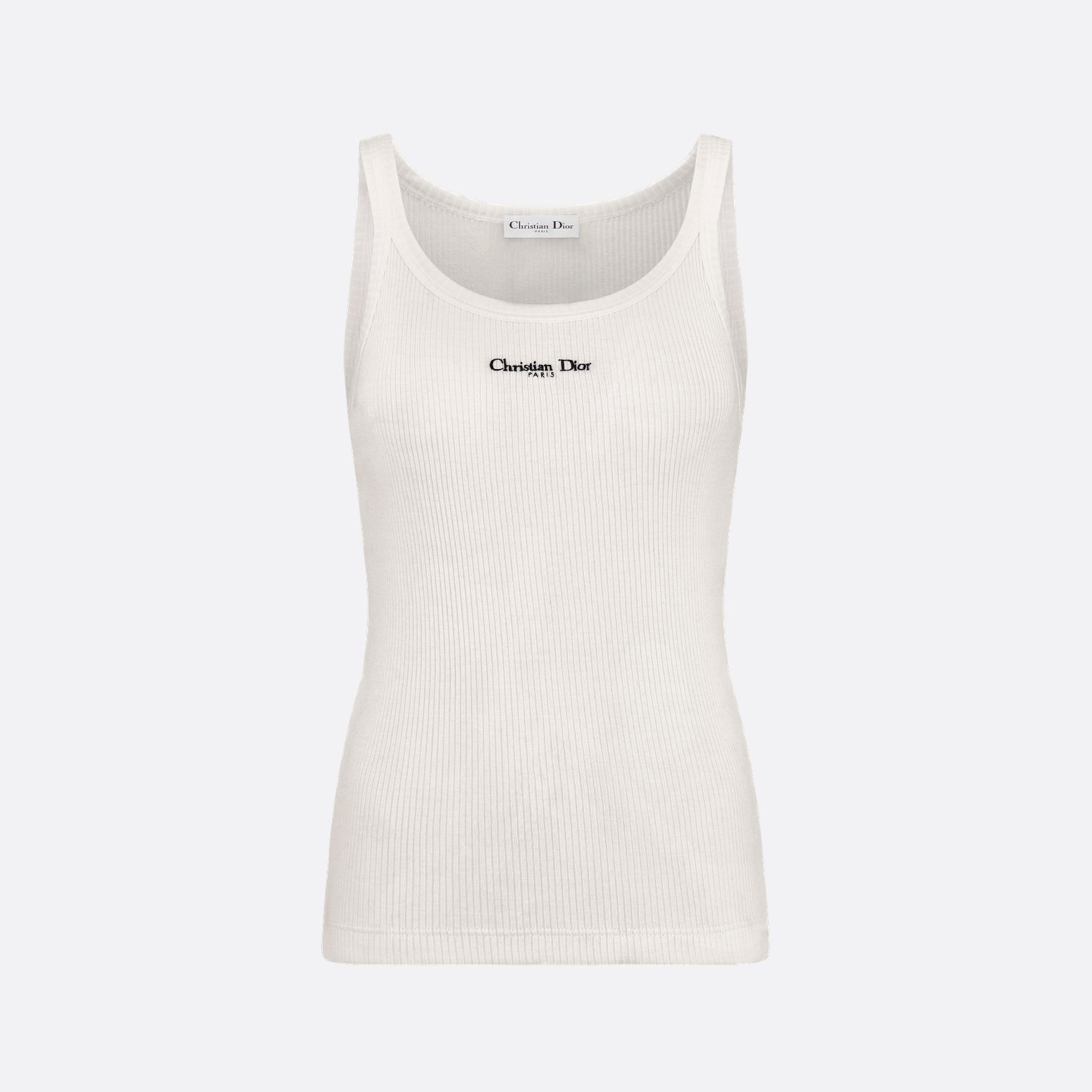 NIGO DIOR Women's Summer Solid Color Embroidered Bee Print Round Neck Tank Top #nigo77174