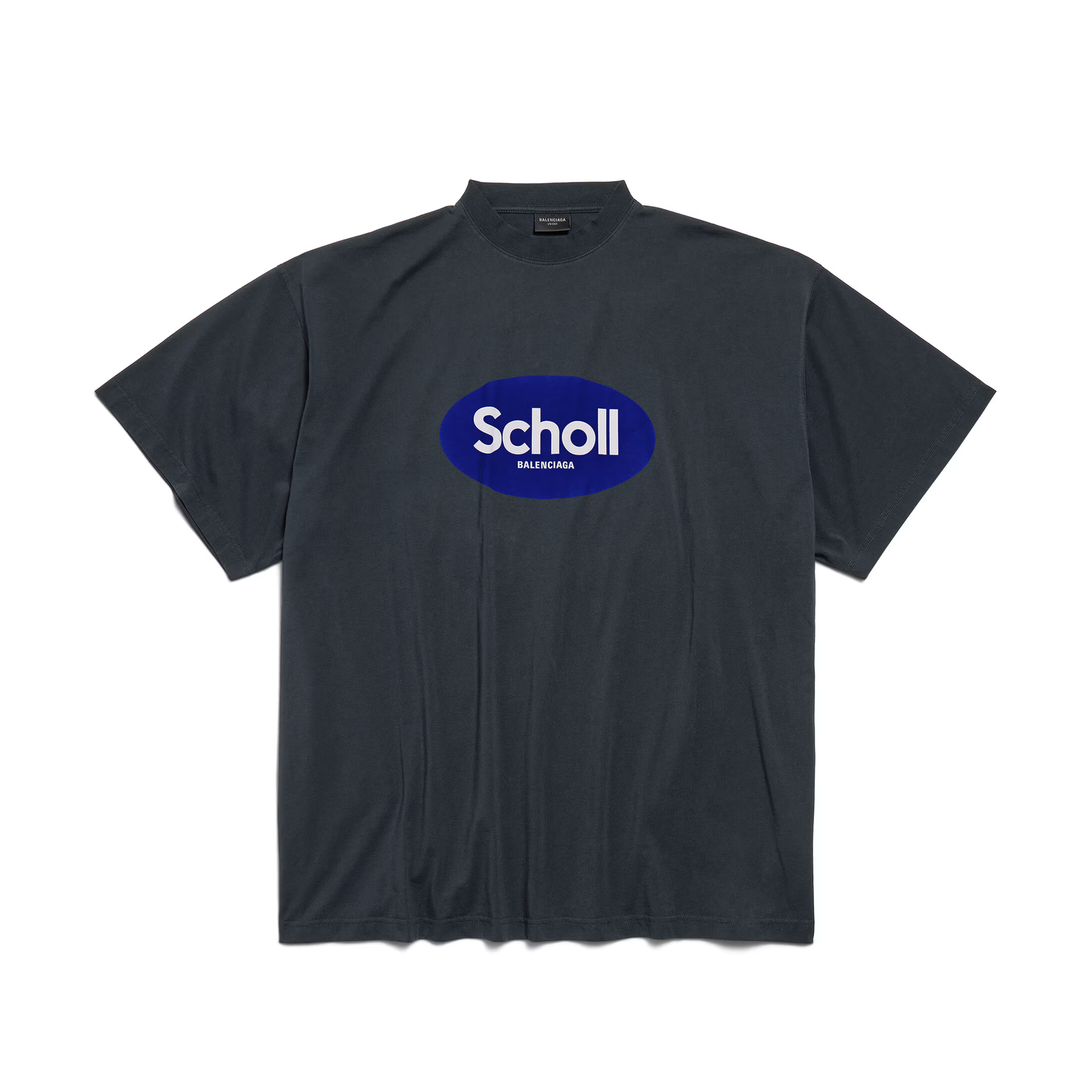 NIGO Balenciaga Men's Summer Balenciaga I SCHOLL Letter Print Oversized Round Neck Short Sleeve Solid Color T-Shirt Ngvp #nigo1689