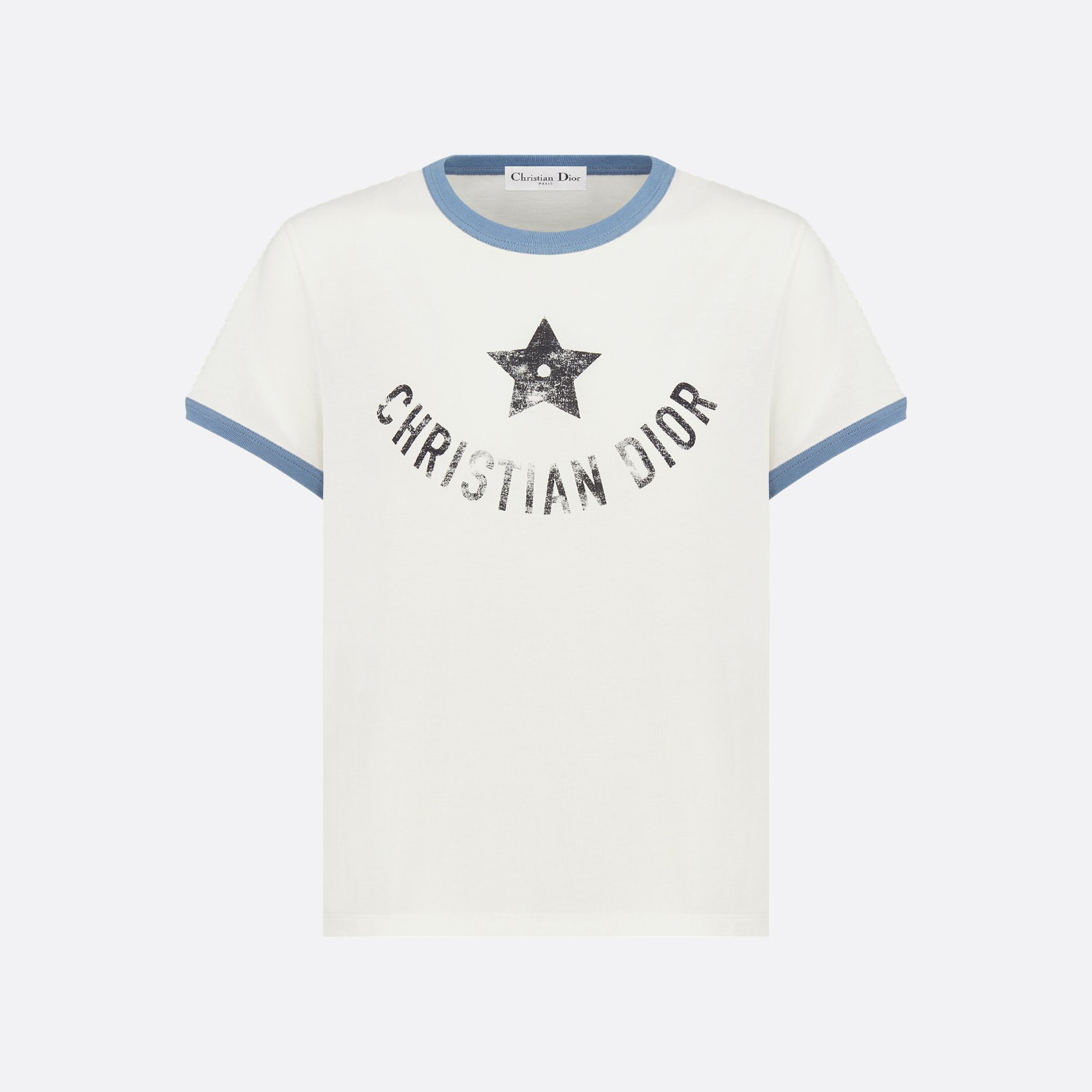 NIGO Dior Women's Summer Solid Color Letter Print Round Neck Cotton Short Sleeve T-Shirt #nigo77191