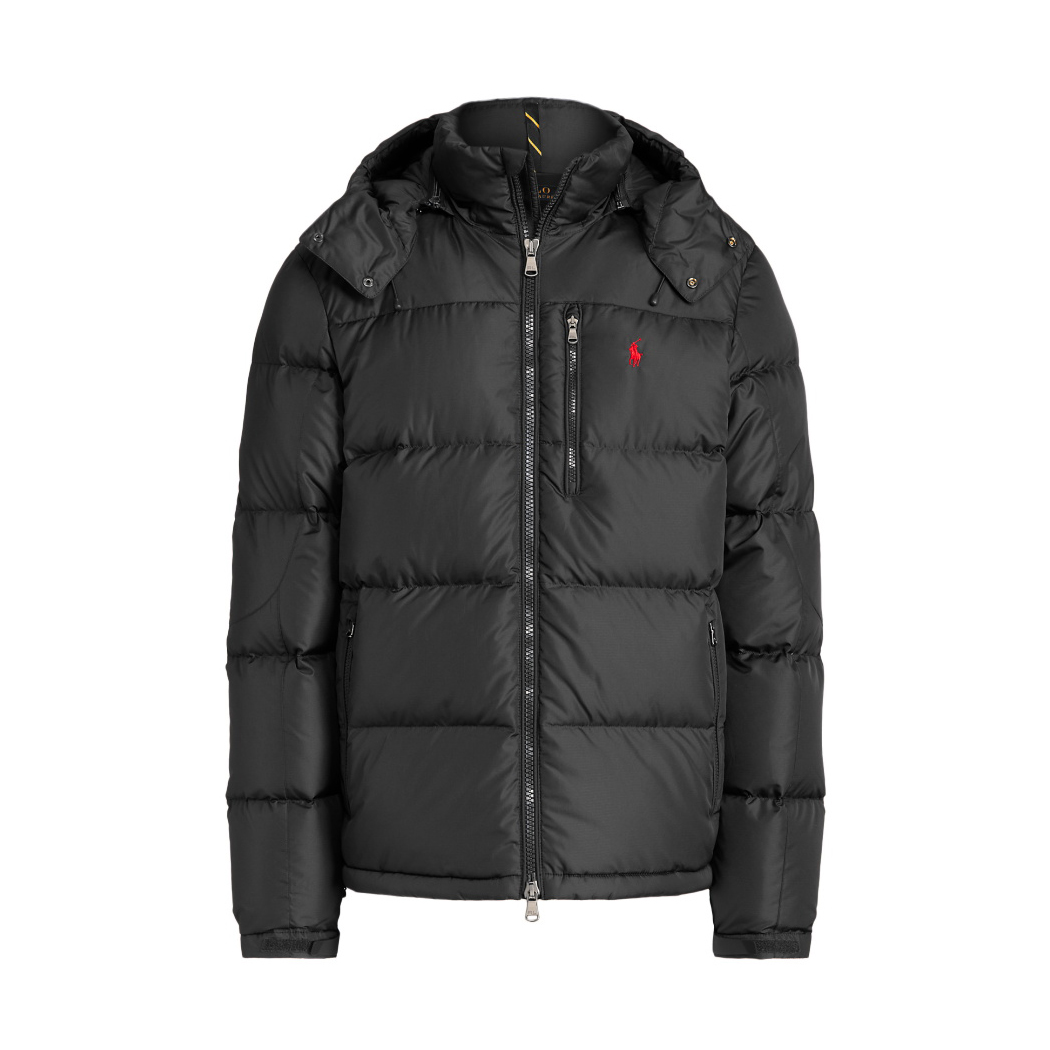 NIGO Ralph Lauren Men's Winter Solid Color Embroidered Logo Print Hooded Zipper Long Sleeve Puffer Down Jacket #nigo77217