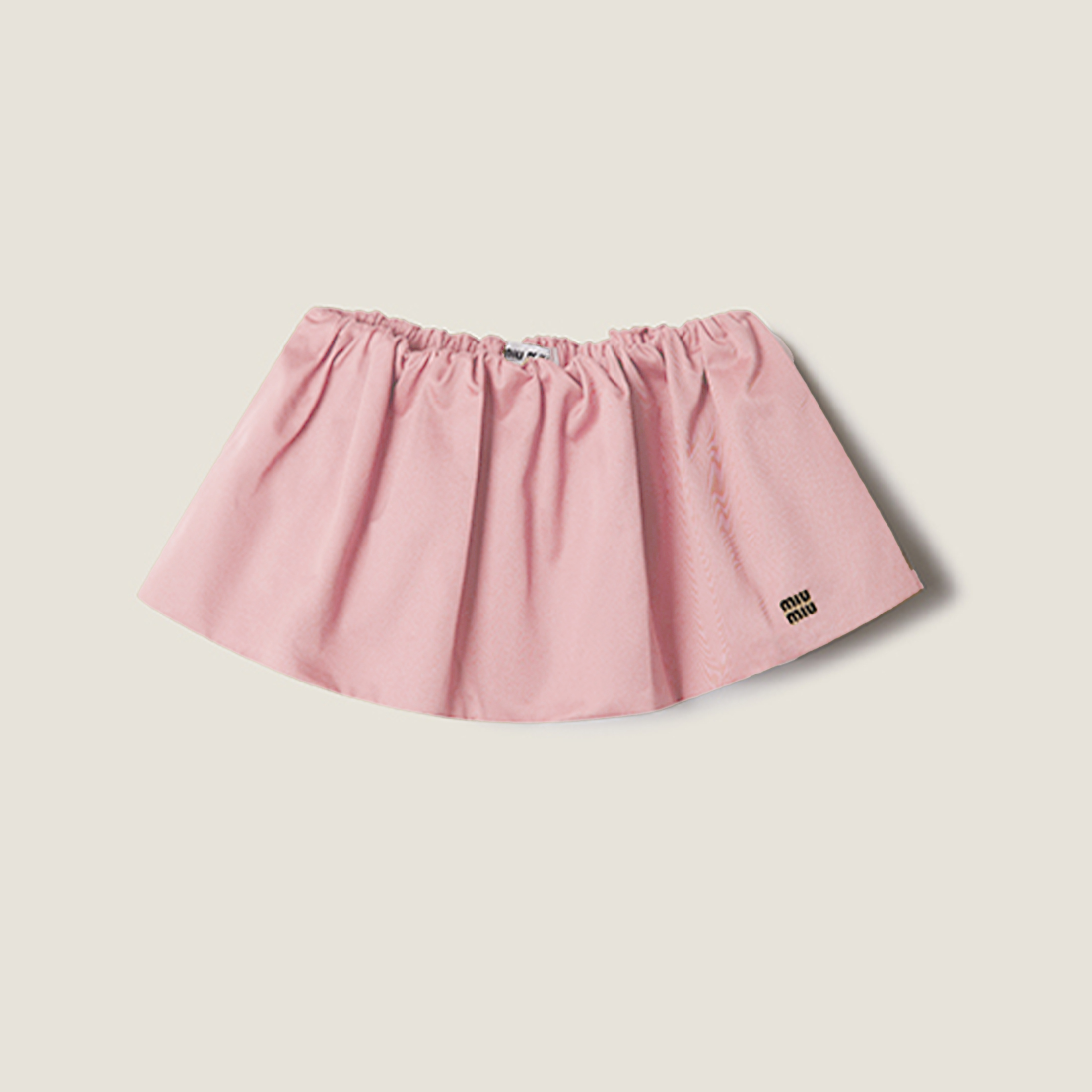 NIGO MiuMiu Women's Spring And Summer Bud Fluffy Skirt Ultra-short Half-skirt Safety Trousers Fashionable And Elegant Youth Tie Short Skirt #nigo81243