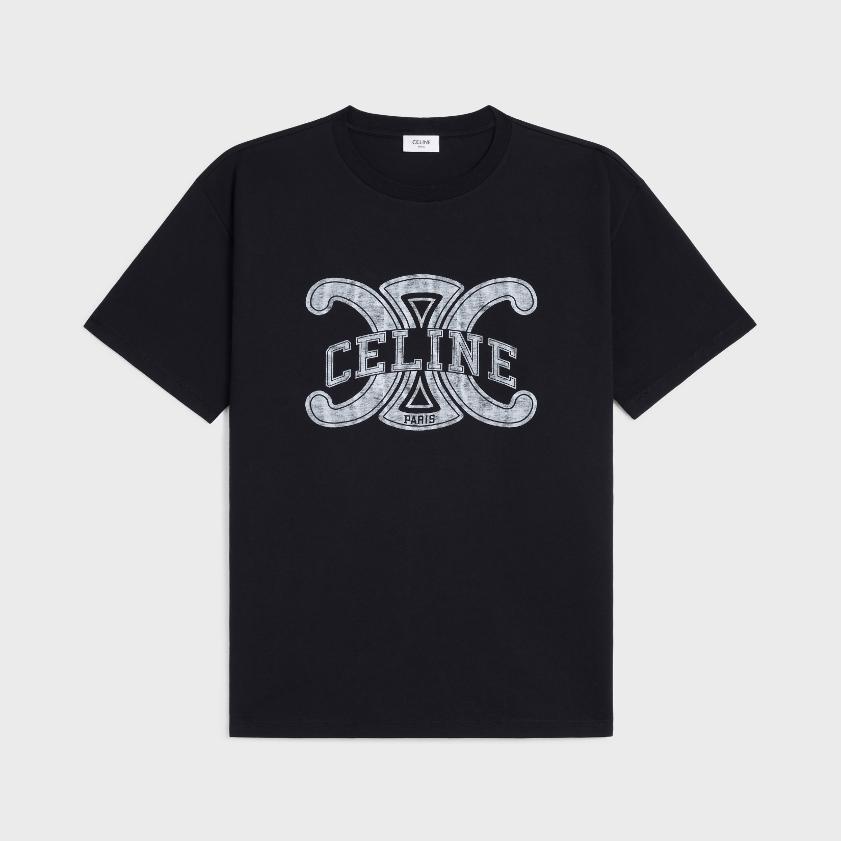 NIGO Celine Men's Logo Printed Summer Cotton Jersey Solid Color Round Neck Short Sleeve T-Shirt #nigo77248