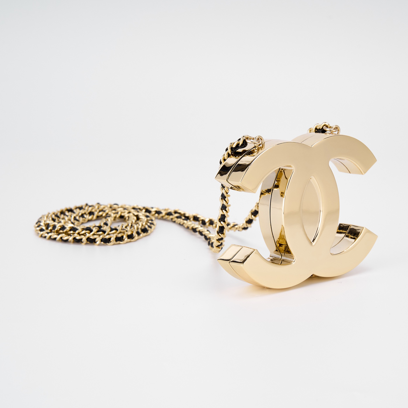 NIGO Chanel Women's Solid Colour Chain Double C Logo Shoulder Bag Bags #nigo77238