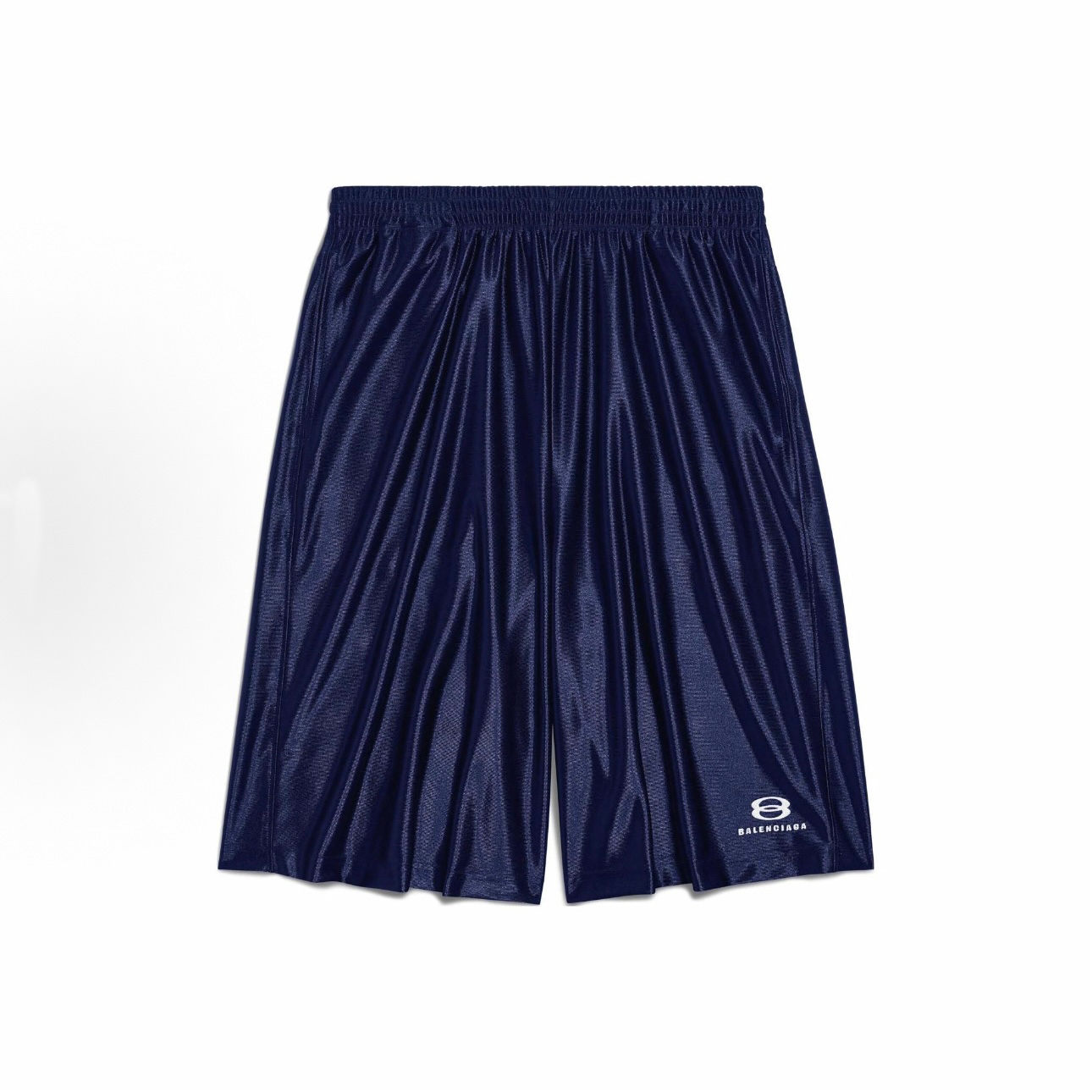 NIGO Balenciaga Men's Letter Printed Elastic Waist High Street Summer Straight Casual Solid Color Shorts #nigo77275