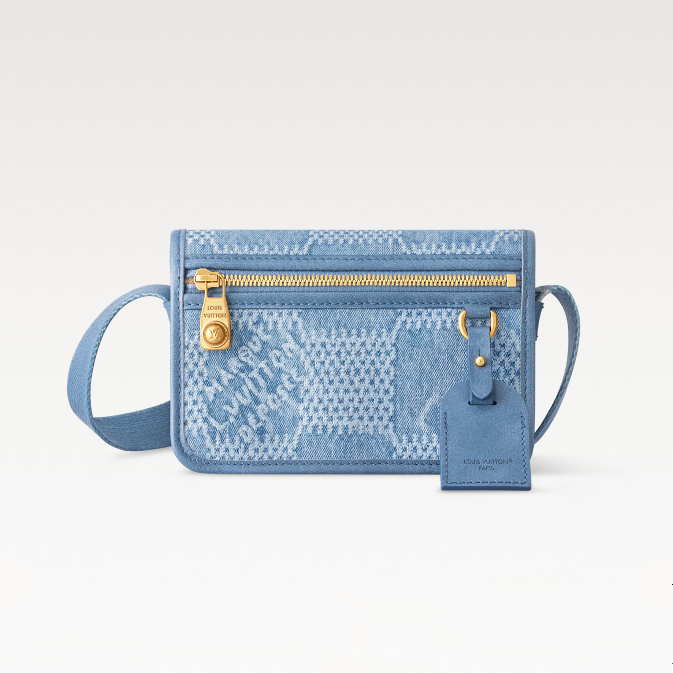 NIGO Louis Vuitton Speedy 18 Bandoulière Handbag Men's Women's Mini Crossbody Denim Embroidered Small Bag Bags N00208 #nigo77283