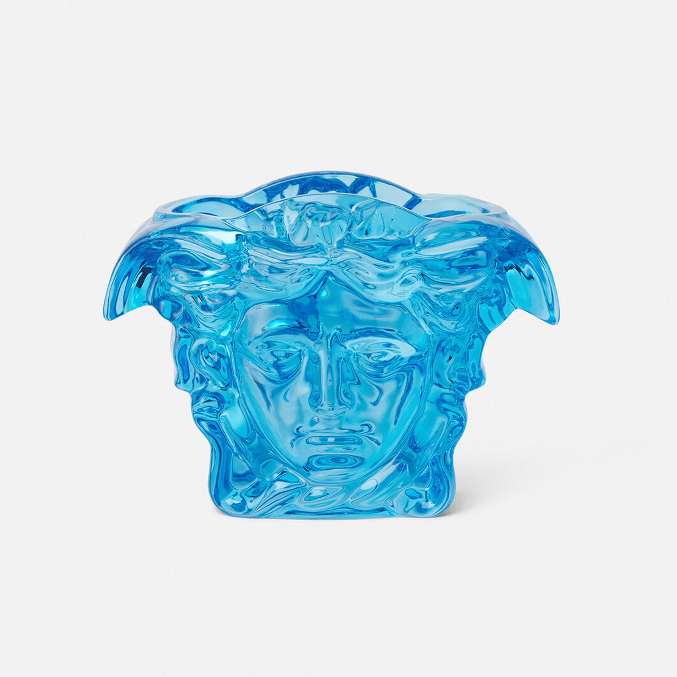 NIGO Versace Medusa Grande 19cm Crystal Vase Crystal Vase Ornament Home Other Accessories Handmade Products Bubbles, Water Ripples, Abrasive Lines, Fine Scratches, Is A Normal Craft Phenomenon #nigo77286
