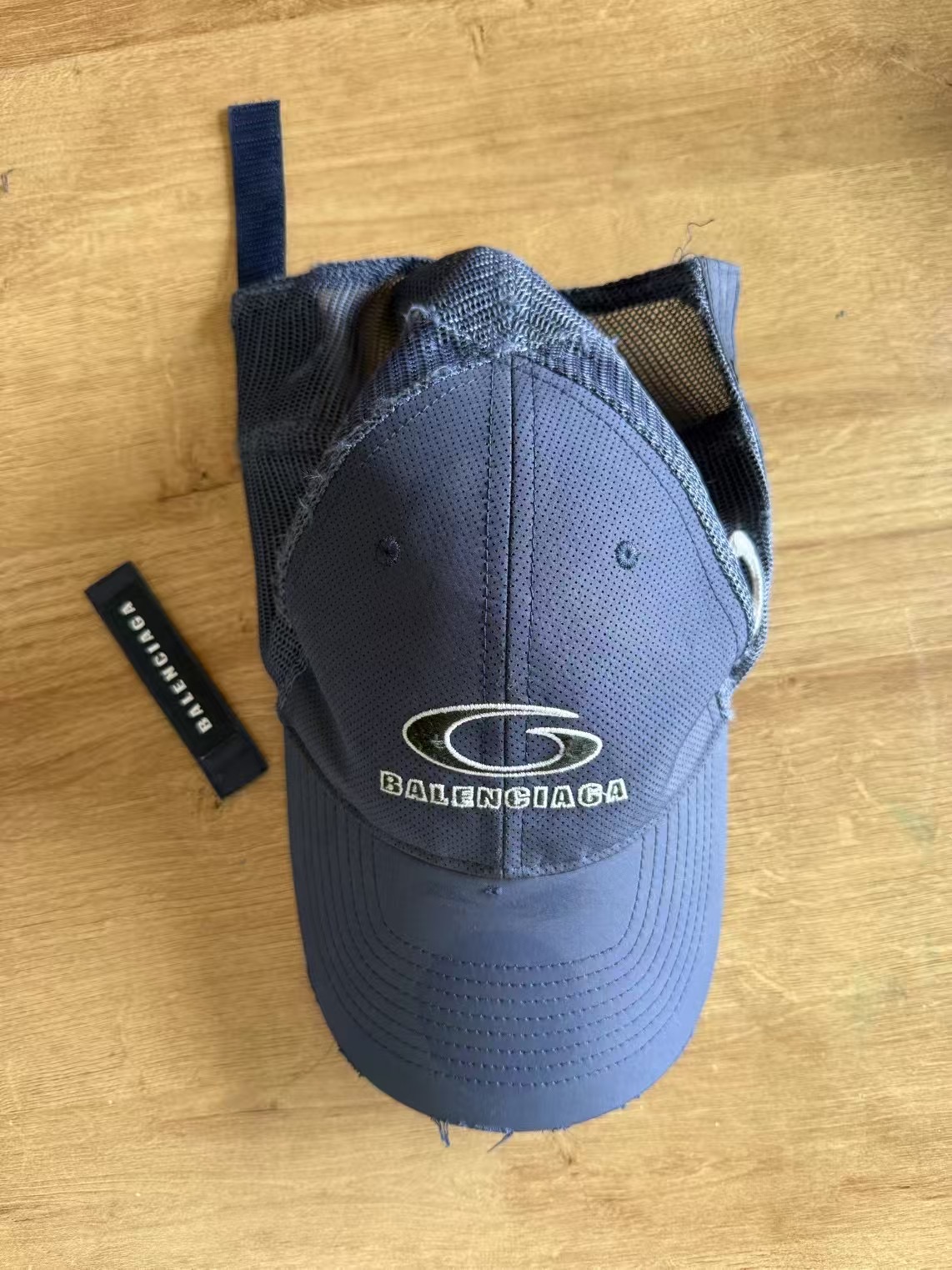 NIGO Balenciaga Trucker Men's Solid Color Technical Polyester Mesh Baseball Cap Hat #nigo77311