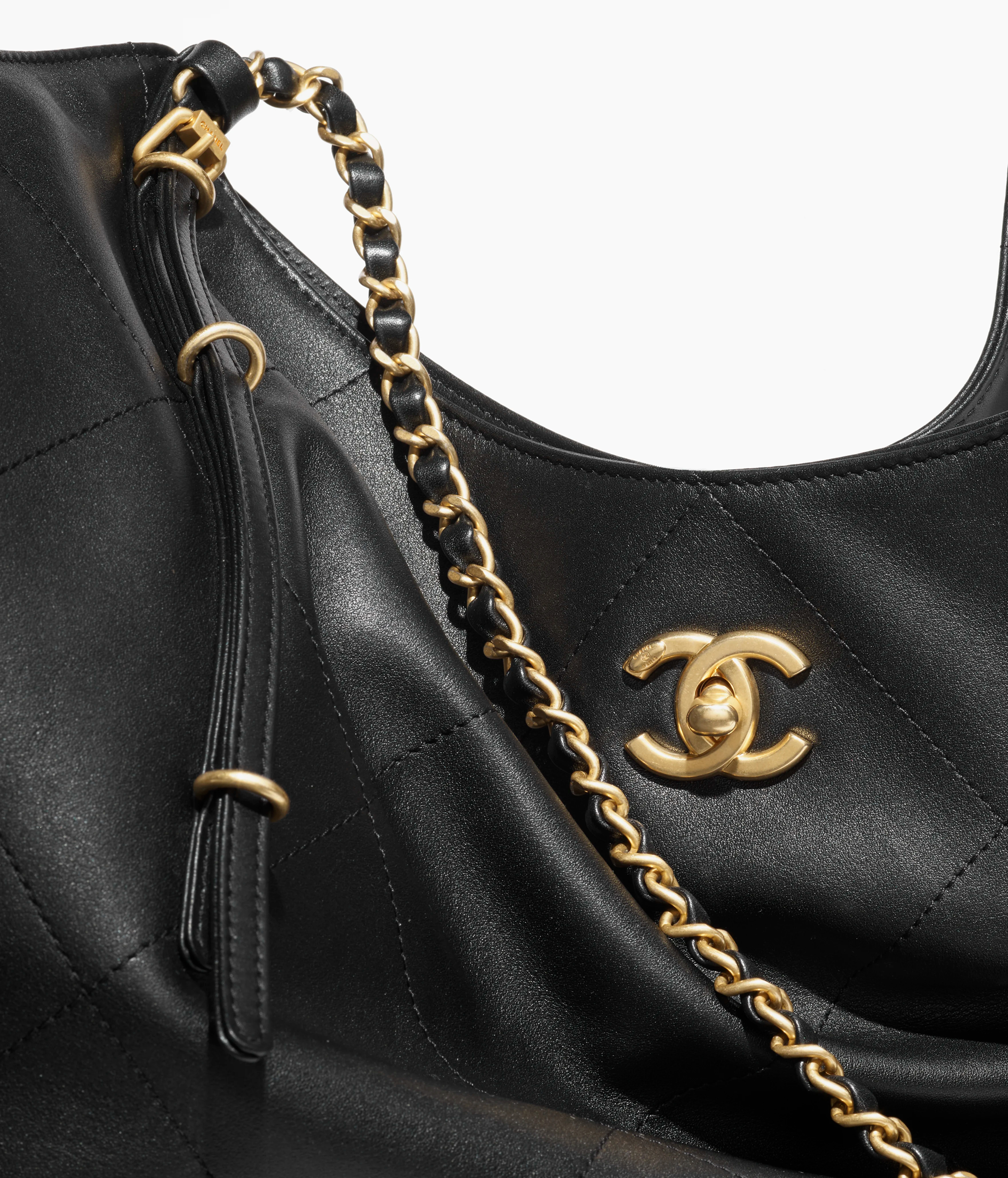 NIGO Chanel Women's MAXI Shopper Pure Color Metallic Accessories Checkered Cowhide Large Tote Bag Bags AS5463-B20565-94305 #nigo81284