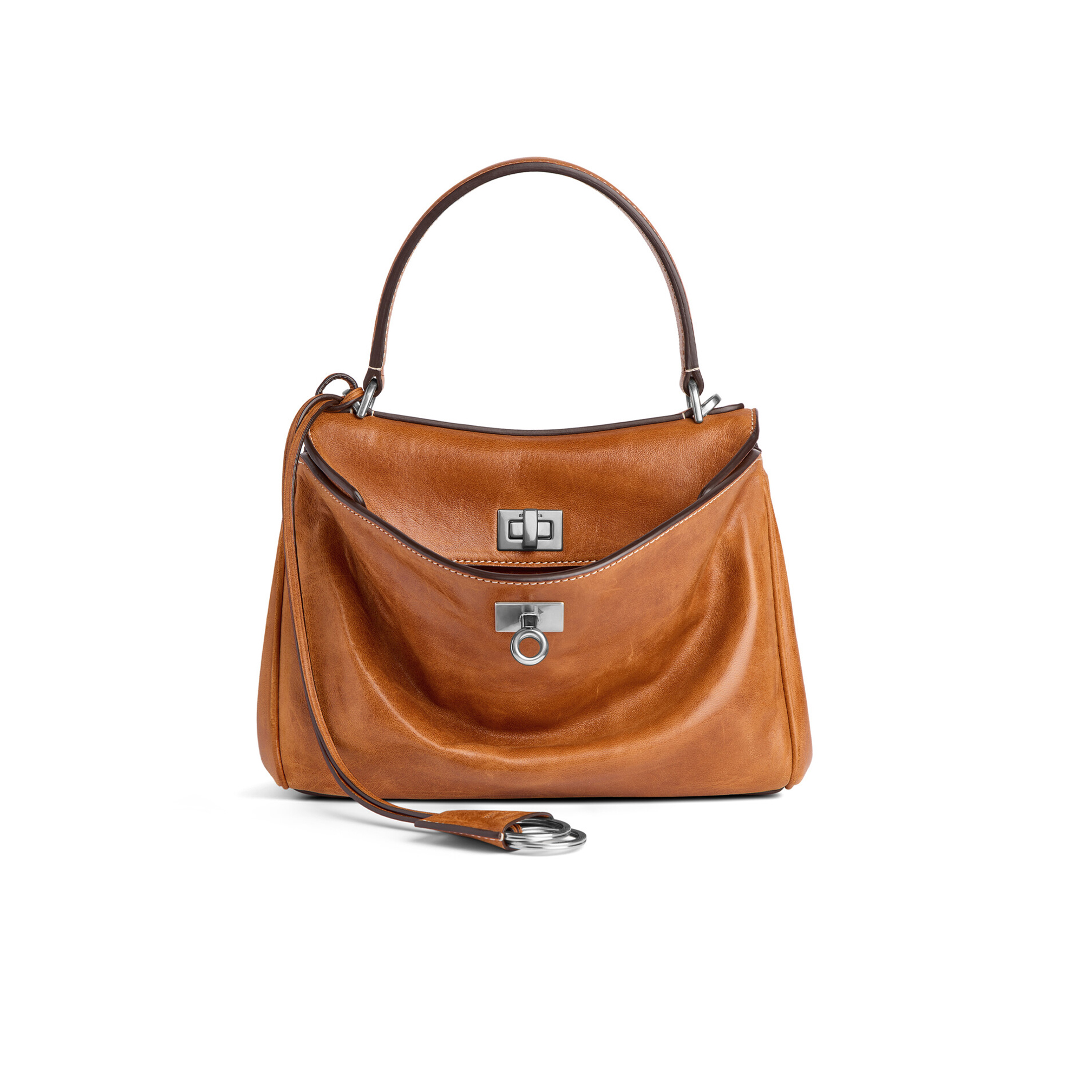 NIGO Balenciaga Rodeo Mini Handbag Tan Clutch Bag Spring Summer Women's Fashion Luxury Leather Bags Bag 7954562ABP72753 #nigo81249