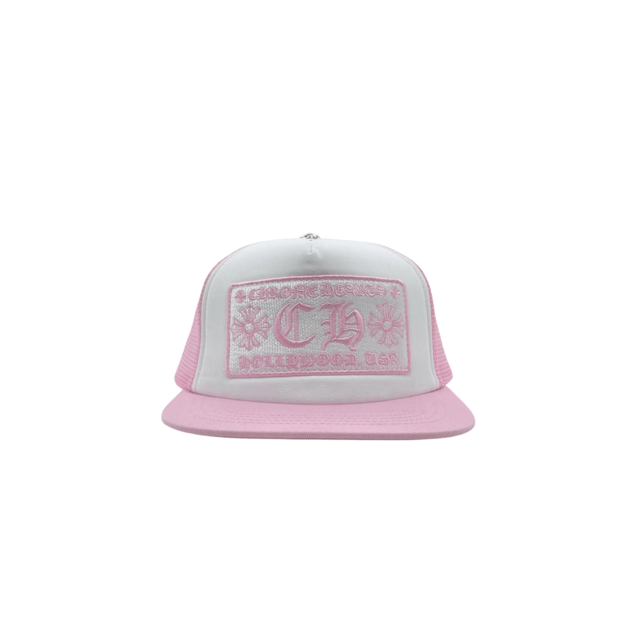 NIGO Chrome Hearts Men's Women's Fashion Color Blocking Logo Embroidery Metal 925 Silver Baseball Cap Hat  #nigo81312