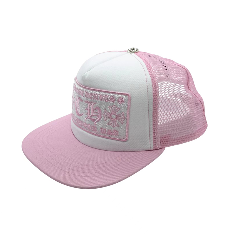 NIGO Chrome Hearts Men's Women's Fashion Color Blocking Logo Embroidery Metal 925 Silver Baseball Cap Hat  #nigo81312