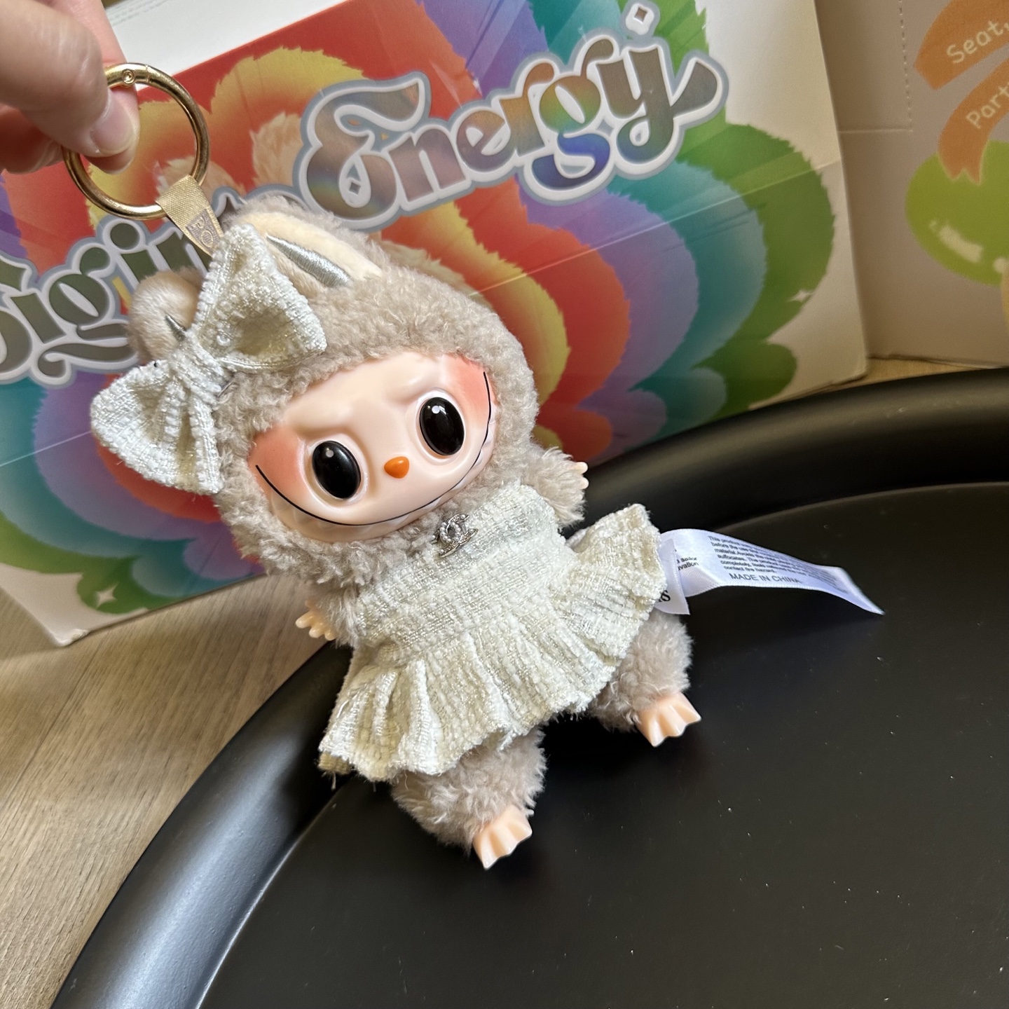 NIGO POPMART Labubu Heartwarming Macaron Vinyl Face Blind Box Toy Gift Wearing Luxury Clothes Labubu Handmade Blind Box Gift  Pendant Keychain Accessories  #nigo81367