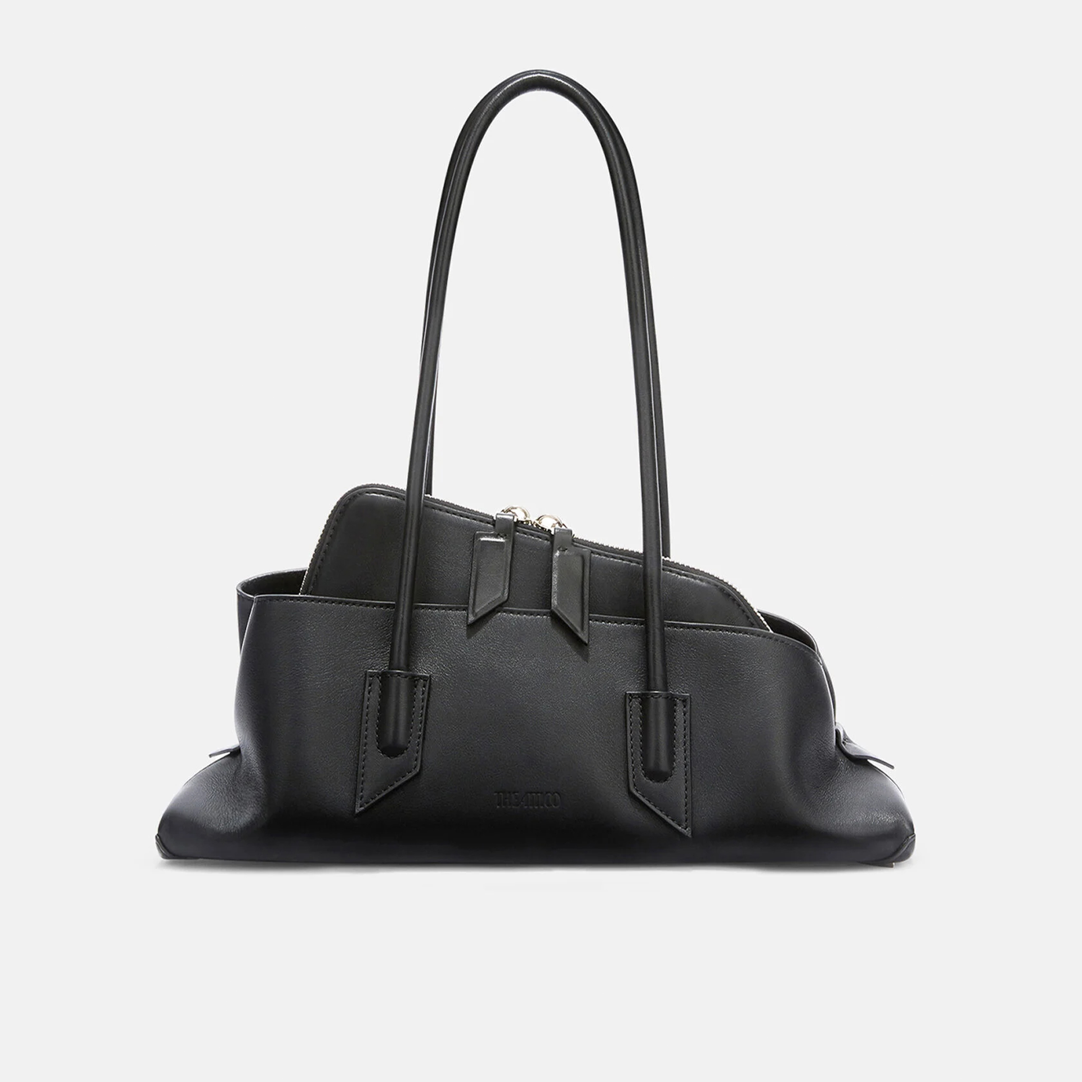 NIGO The Attico ''la Passeggiata Small'' Black Top Handle Women's Spring And Summer Fashion Shaped Clutch Bag Underarm Bag Fashion Design Modern Bags Ngvp #nigo1721