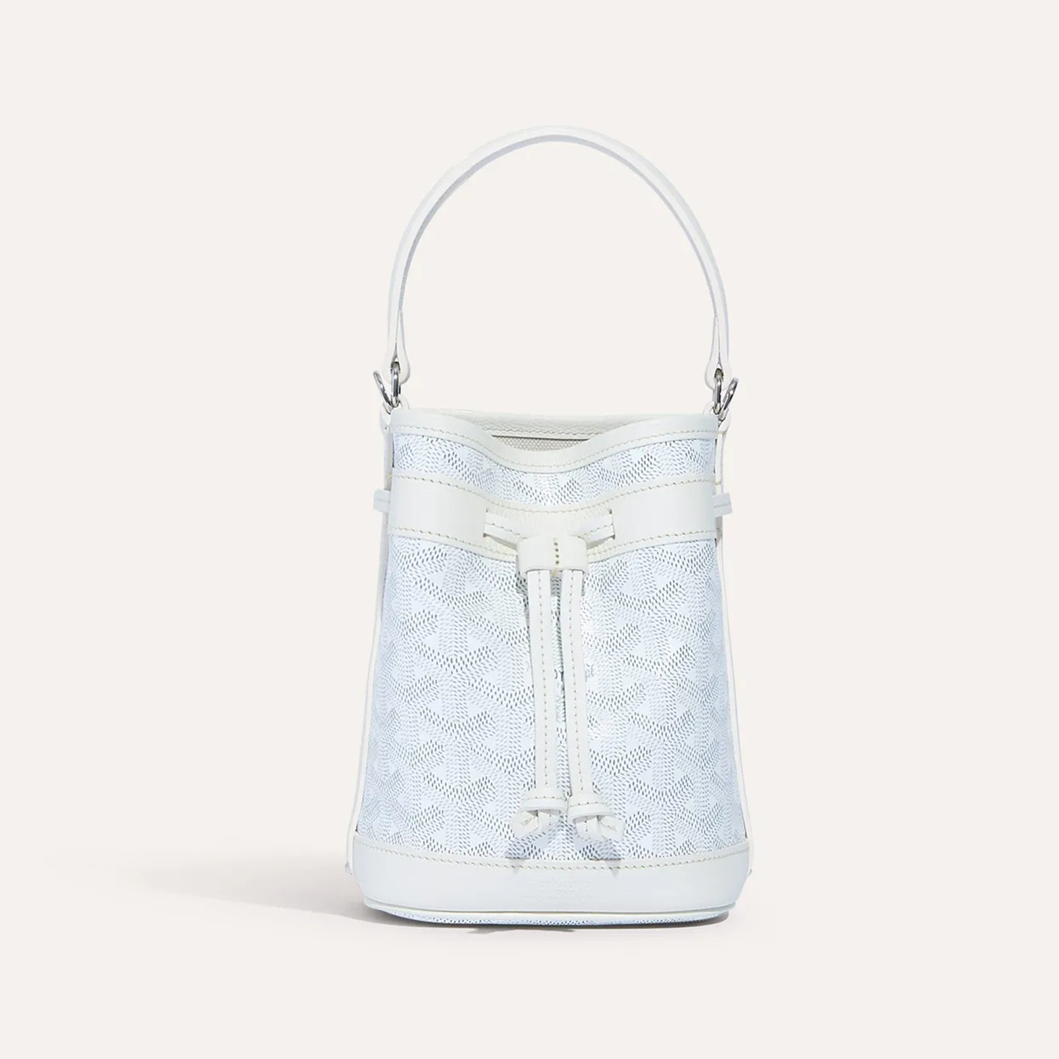 NIGO GOYARD Women's Petit Flot Mini Bucket Bag Logo Printed Drawstring Closure Shoulder Handbag Bag Bags PEFLOTMINTY10CL10P #nigo81295