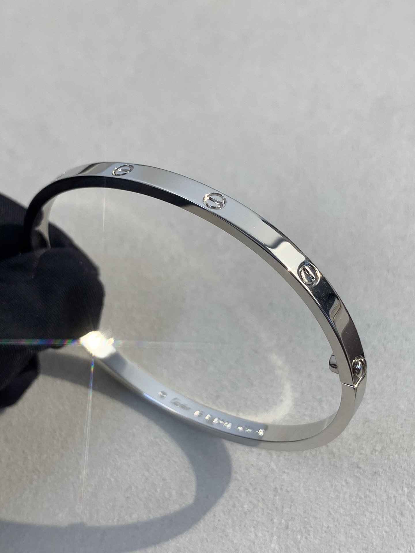 NIGO Cartier Men's Women's V Gold Material Solid Color Fashion Small Narrow Bracelet Jewelry Accessories #nigo81326