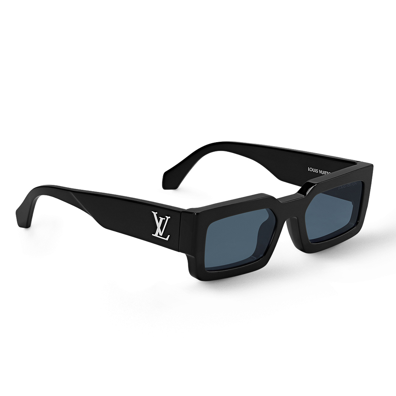 NIGO Louis Vuitton LV CLASH SQUARE Men's Solid Color Resin Fabric Square Sunglasses Eyeglasses Glasses #nigo77326