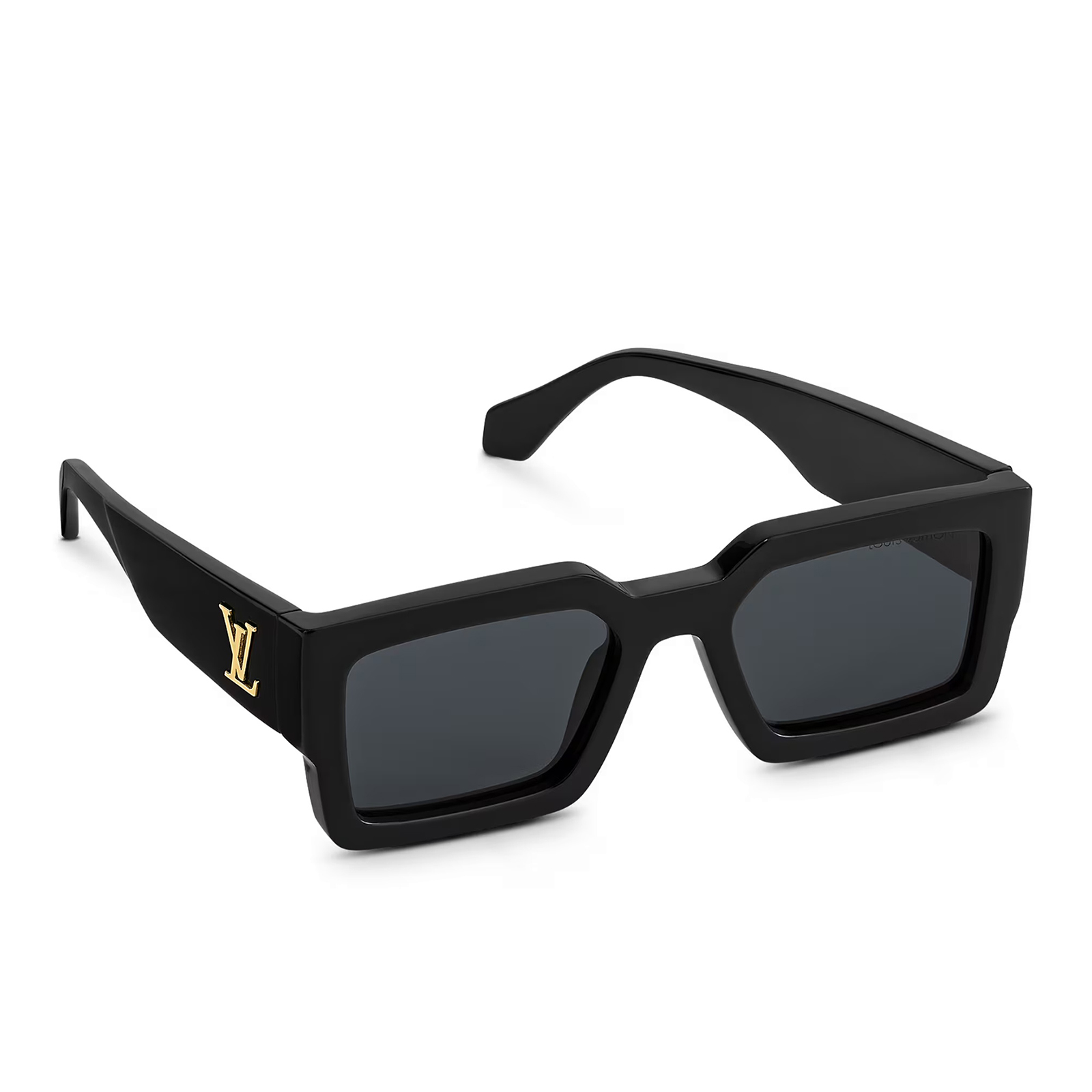 NIGO Louis Vuitton LV CLASH SQUARE Men's Solid Color Resin Fabric Square Sunglasses Eyeglasses Glasses #nigo77326