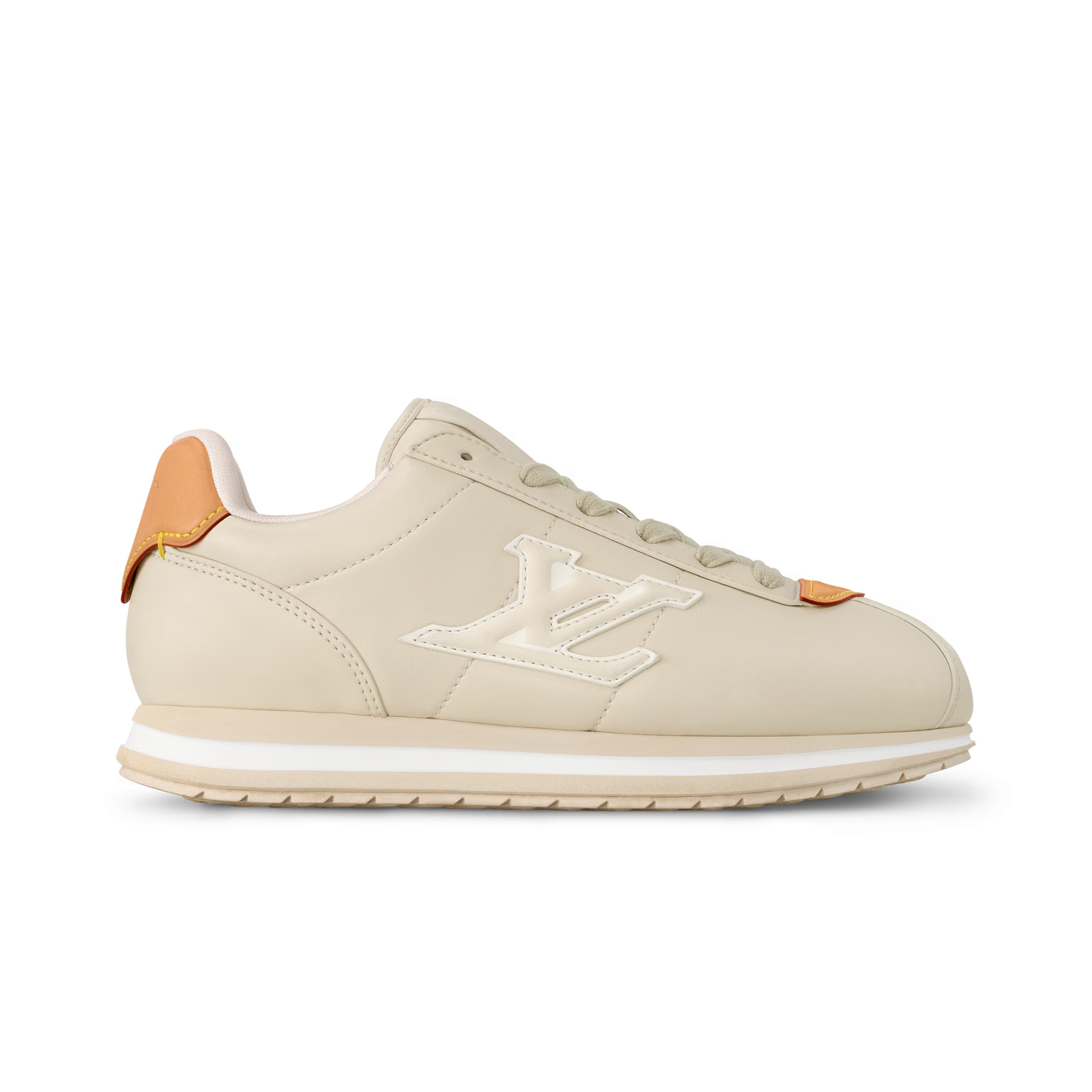 NIGO Louis Vuitton LV Buttersoft Men's and Women's Solid Color Leather Embroidered Logo Low-Top Lace-Up Sneakers Shoes #nigo77347