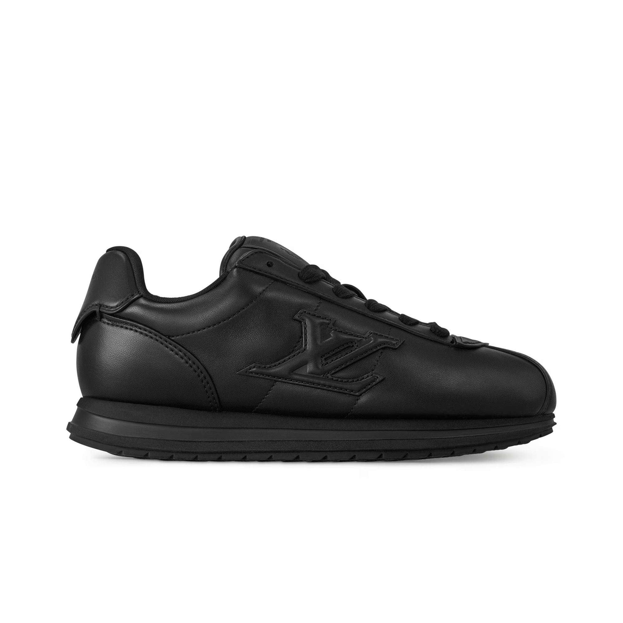 NIGO Louis Vuitton LV Buttersoft Men's and Women's Solid Color Leather Embroidered Logo Low-Top Lace-Up Sneakers Shoes #nigo77347