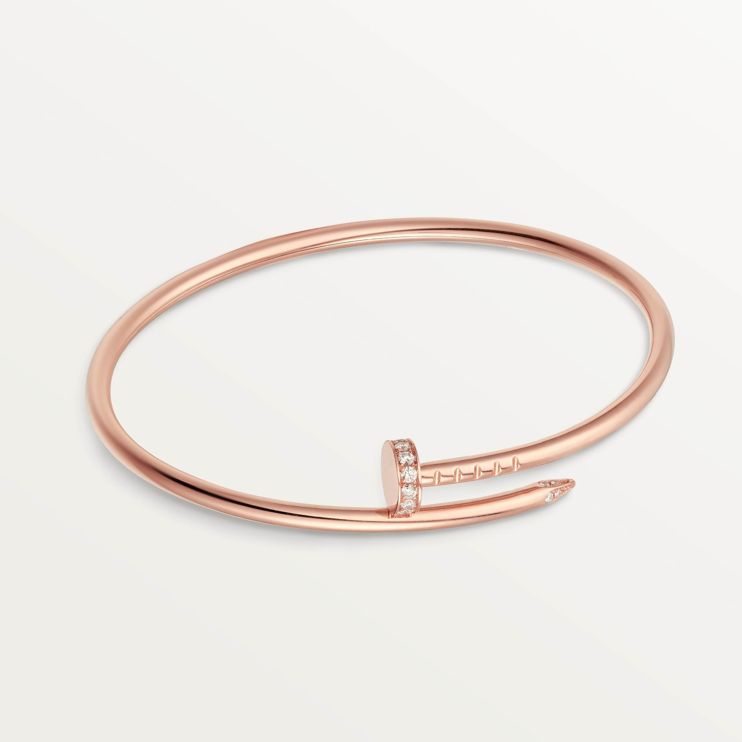 NIGO Cartier Juste Un Clou Bracelet Head And Tail Set With Diamonds Narrow Solid Color Nail Bracelet Jewelry Accessories #nigo81329