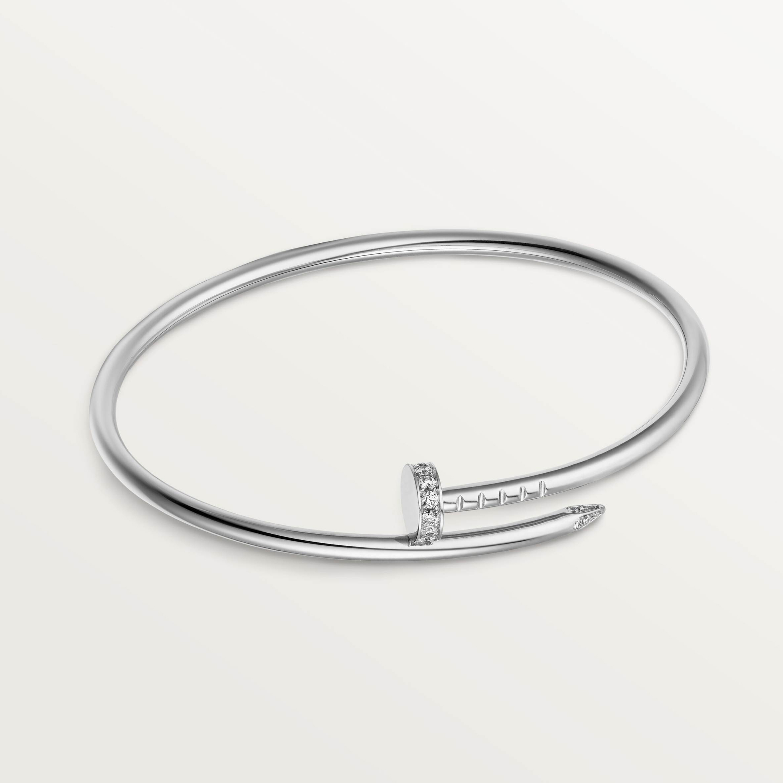 NIGO Cartier Juste Un Clou Bracelet Head And Tail Set With Diamonds Narrow Solid Color Nail Bracelet Jewelry Accessories #nigo81329