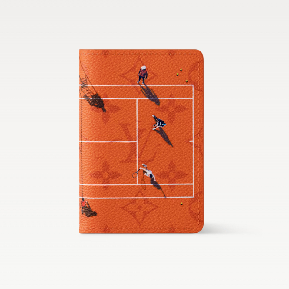 NIGO Louis Vuitton Men's Women's Holiday Sports Collection Pocket Money Clip Colored Monogram Canvas Printed Solid Color Card Purse Wallet Bag Bags M14883 #nigo81331