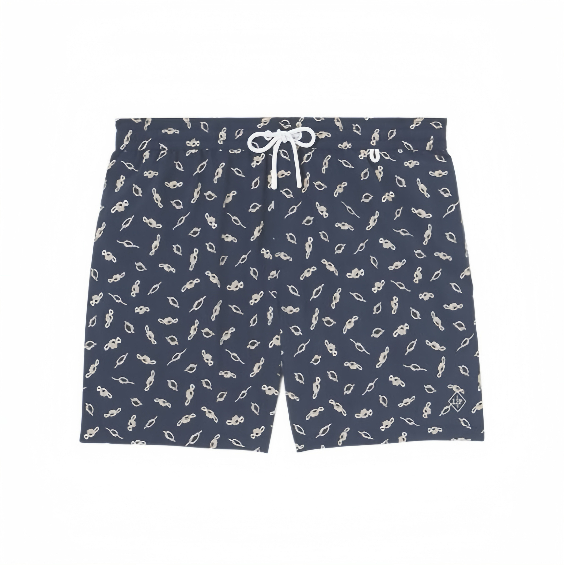 NIGO Loro Piana Men's Rope Knot Printed Beach Shorts Vacation Spring Summer Fashion Trend Swimming  Shorts Ngvp #nigo1729