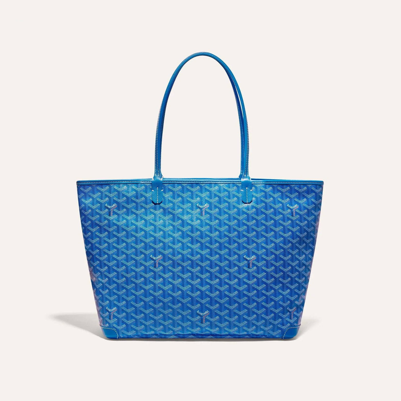 NIGO GOYARD Artois Men's Women's Y Word Old Flower Full Print Leather Shoulder Bag Zipper Closure Casual Tote Bags #nigo77388