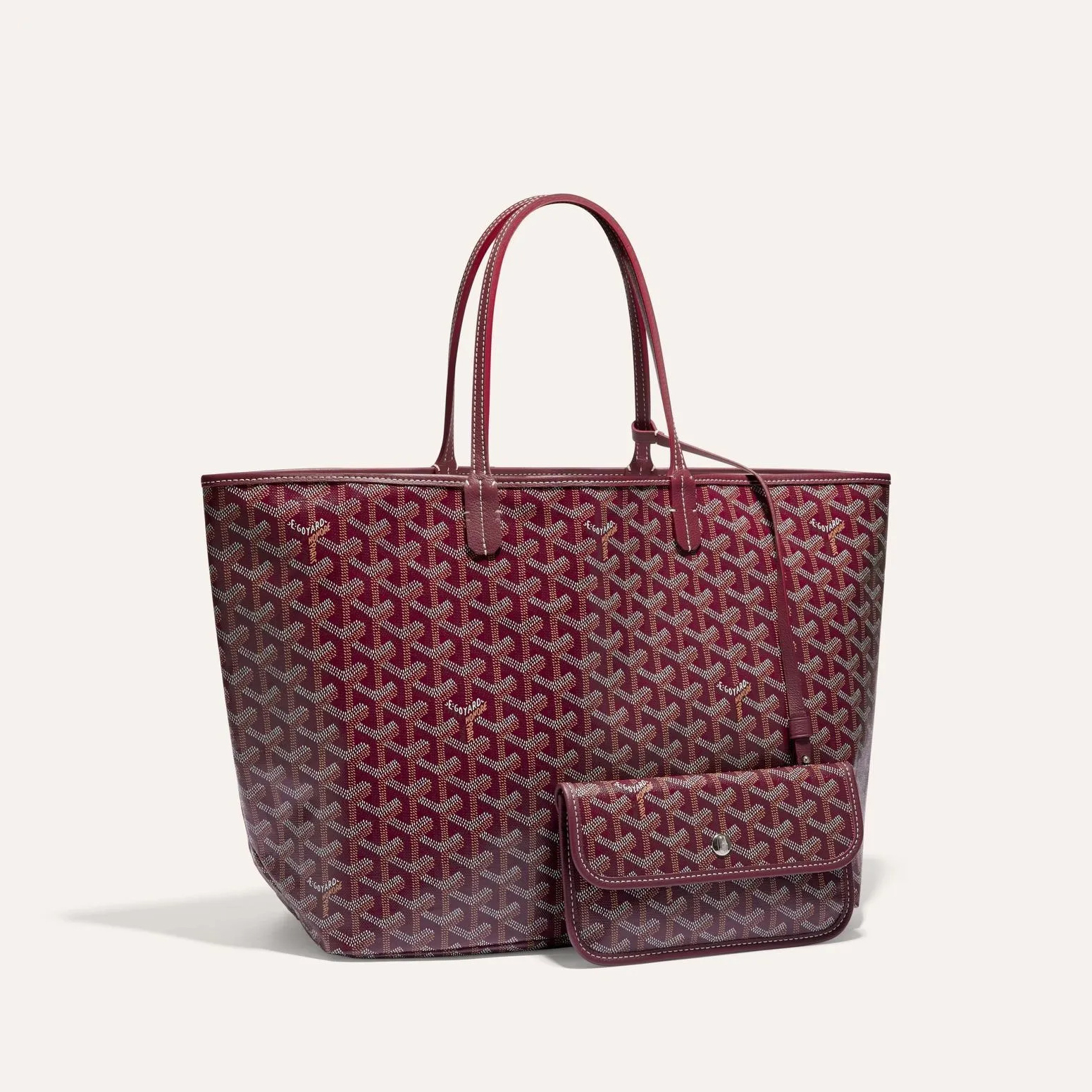 NIGO GOYARD Men's Women Saint Louis Handbag Y Full Print Casual Mother Bag Leather Shoulder Bag Tote Bags #nigo77386