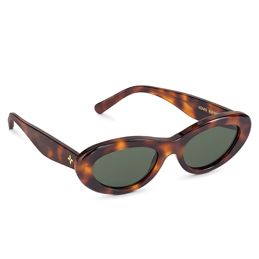 NIGO Louis Vuitton Men's and Women's Solid Color Oval Sunglasses Eyewear Glasses #nigo77389