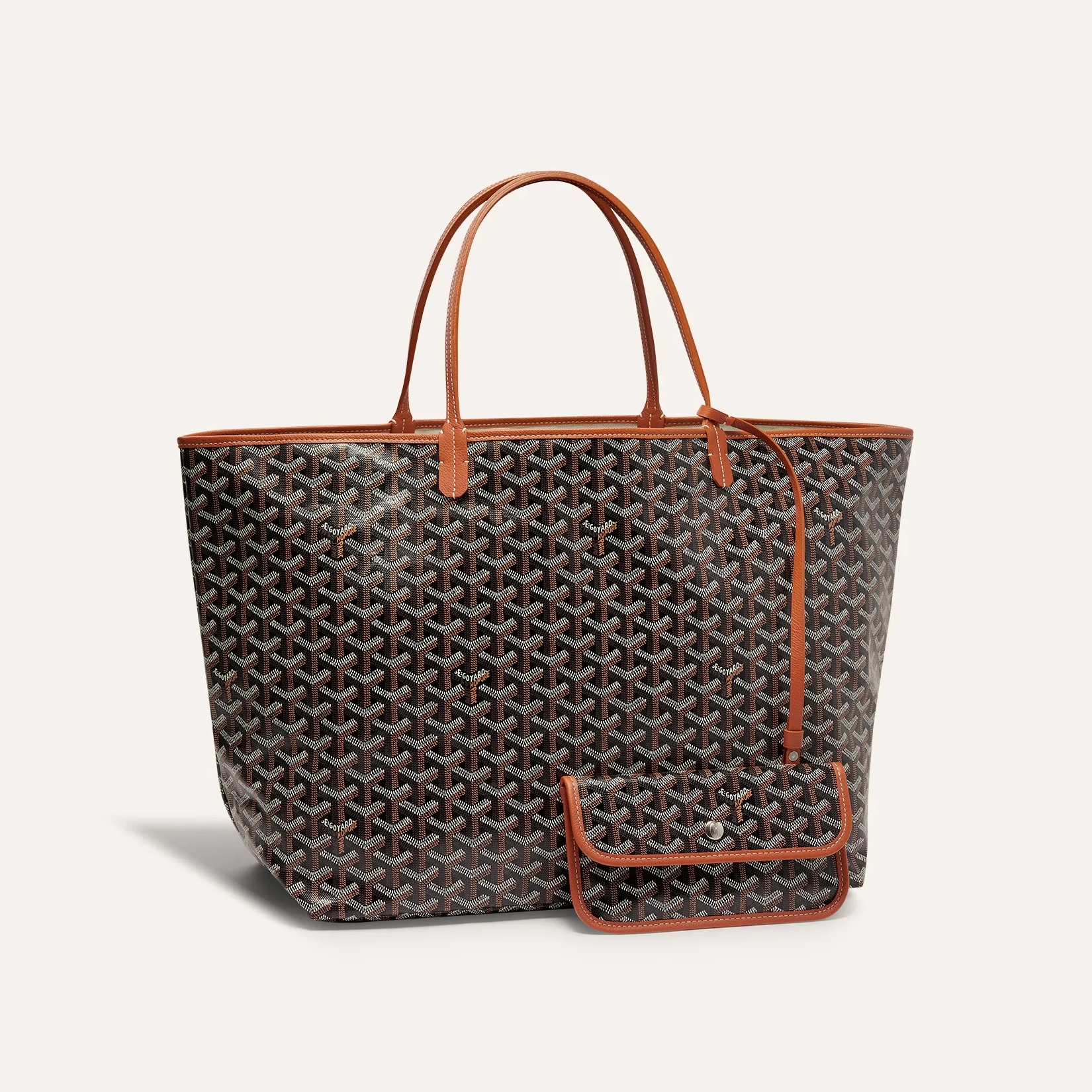 NIGO GOYARD Men's Women Saint Louis Handbag Y Full Print Casual Mother Bag Leather Shoulder Bag Tote Bags #nigo77387