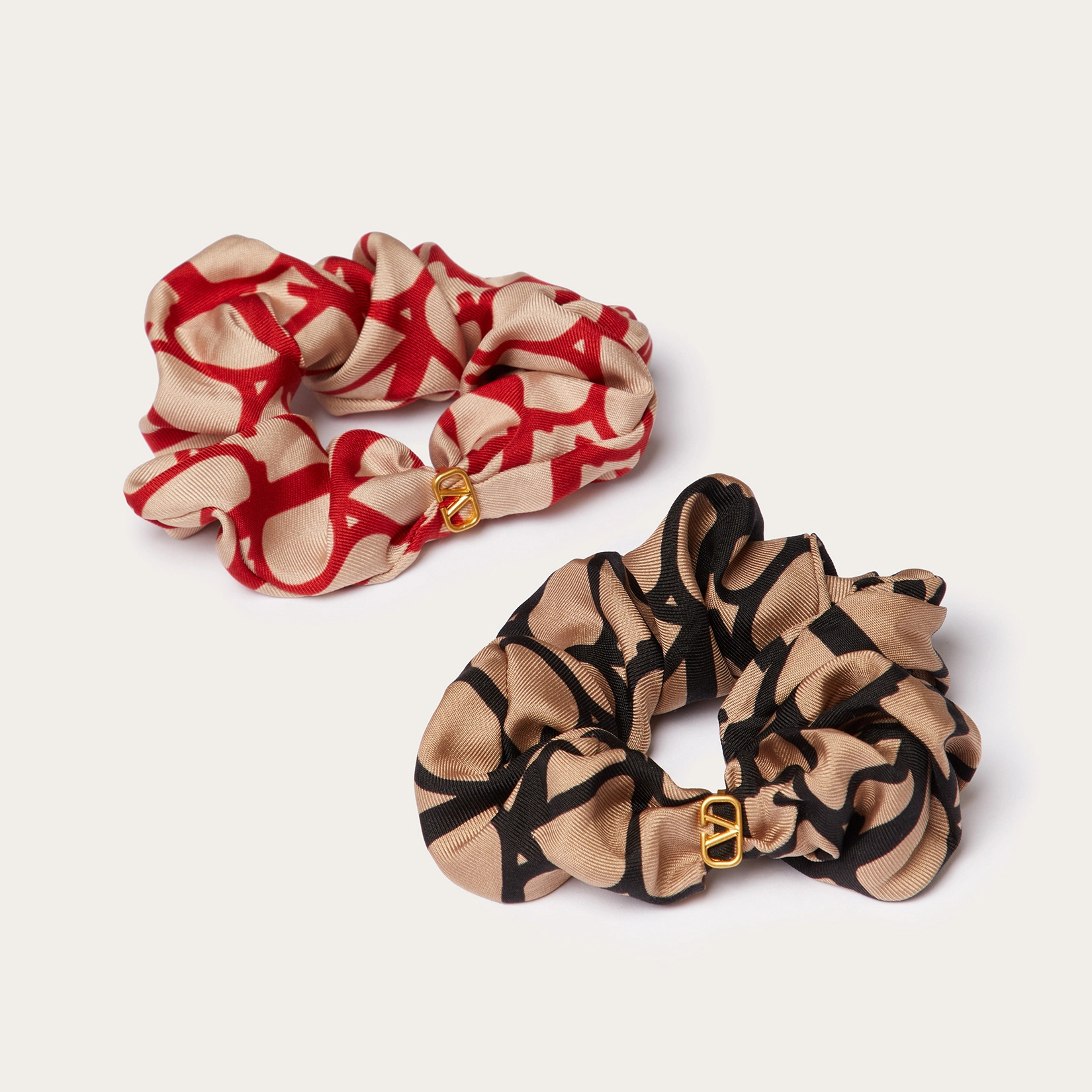 NIGO Valentino Women's Solid Color V-Shaped Printed Hairband Set of 2 Hair Accessories #nigo77423