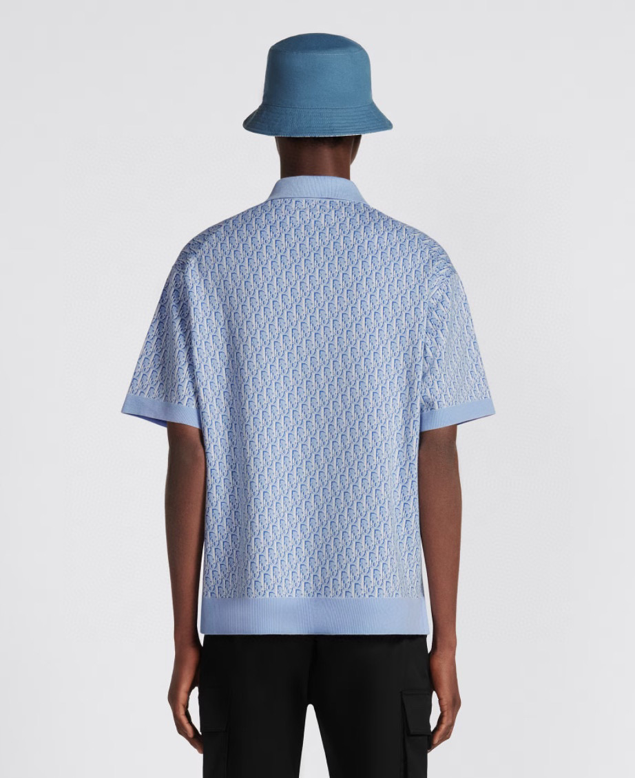 Dior NIGO Man Men's Blue Polo Shirt T-shirt #nigo94656