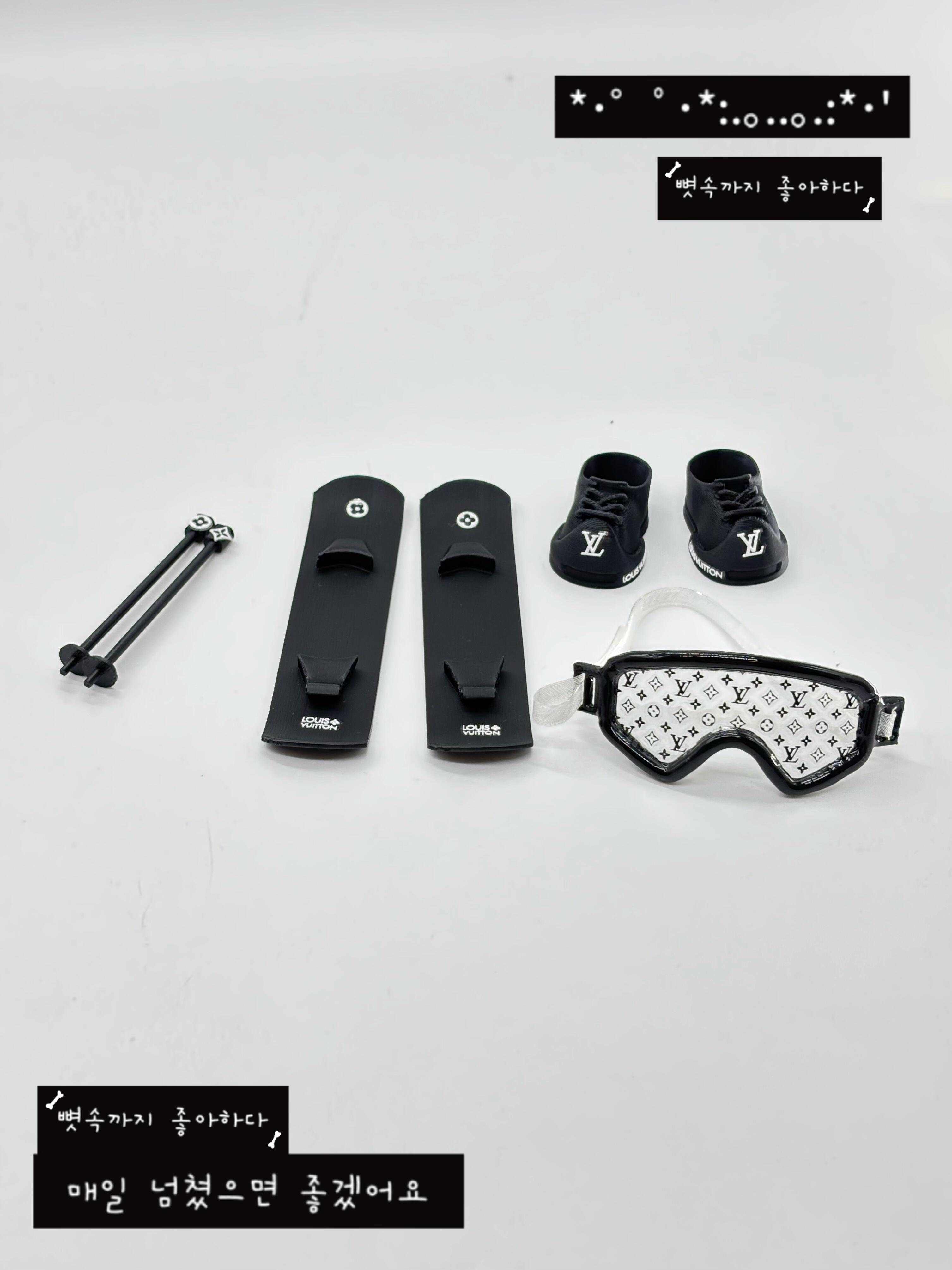 NIGO Louis Vuitton POP MART Labu Doll LV Ski Set Clothing Doll Clothing #nigo77456