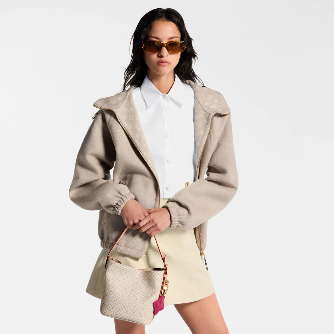 NIGO Louis Vuitton All In BB Women's Letter Printed Removable Zipper Inside Pocket Coated Canvas Shoulder Tote Bag Bags #nigo77452