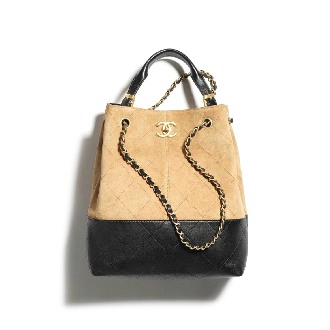 NIGO Chanel Women's Multicolored Chain Shoulder Strap Suede And Leather Shoulder Bag Handbag Bags #nigo77468