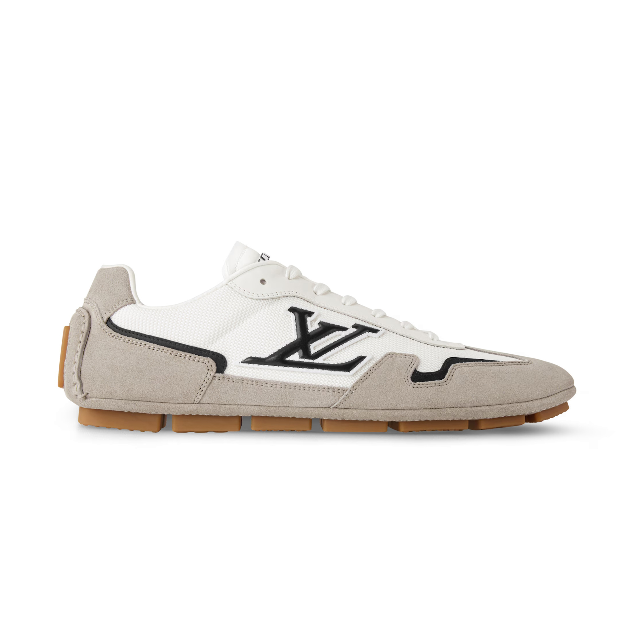 NIGO Louis Vuitton LV Rally Men's Solid Color Round Toe Lace-Up Low Top Thin Sole Cowhide Leather Sneakers Shoes #nigo77475