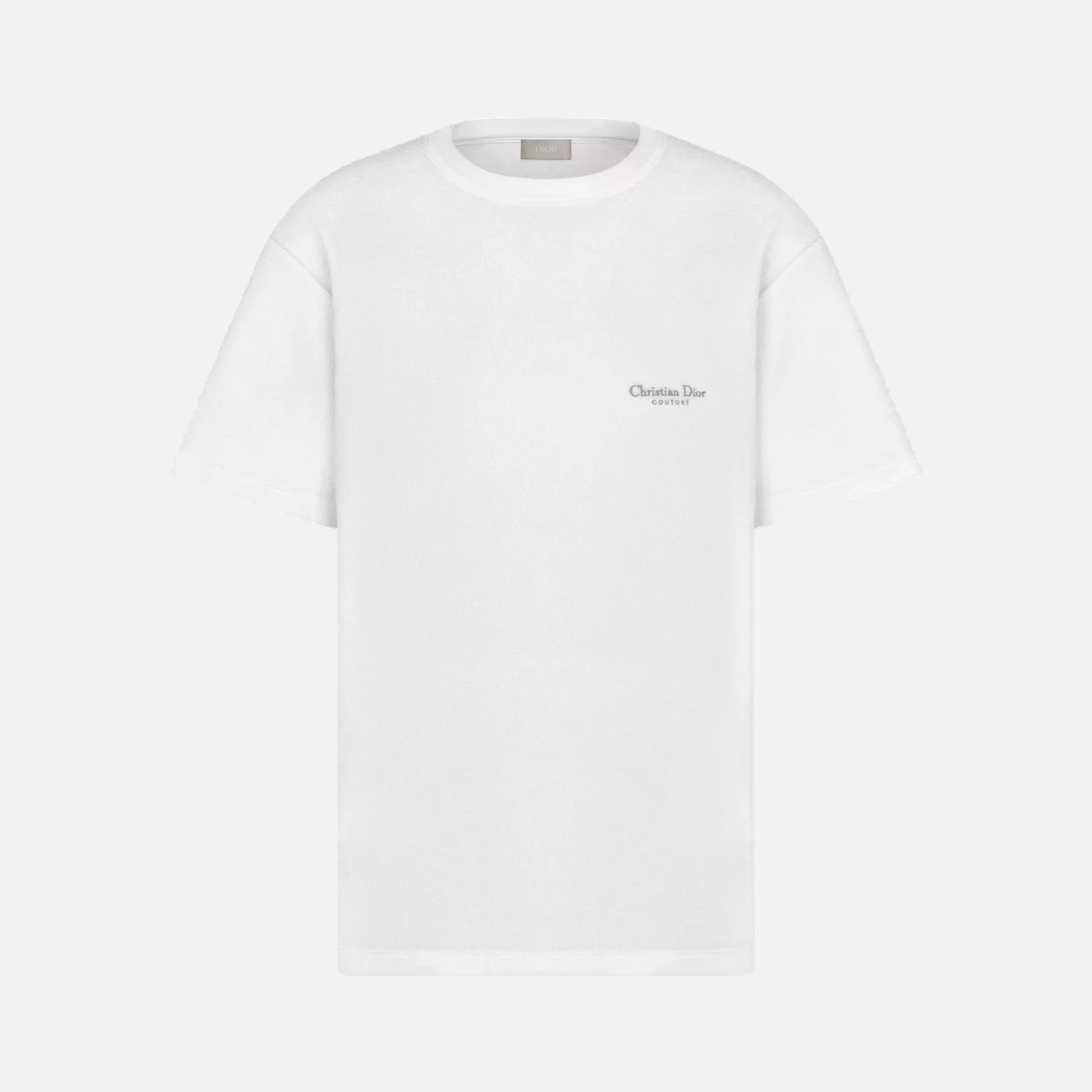 NIGO Dior Men's Summer Solid Color Embroidered Letter Print Cotton Terry Short Sleeve T-Shirt #nigo77482