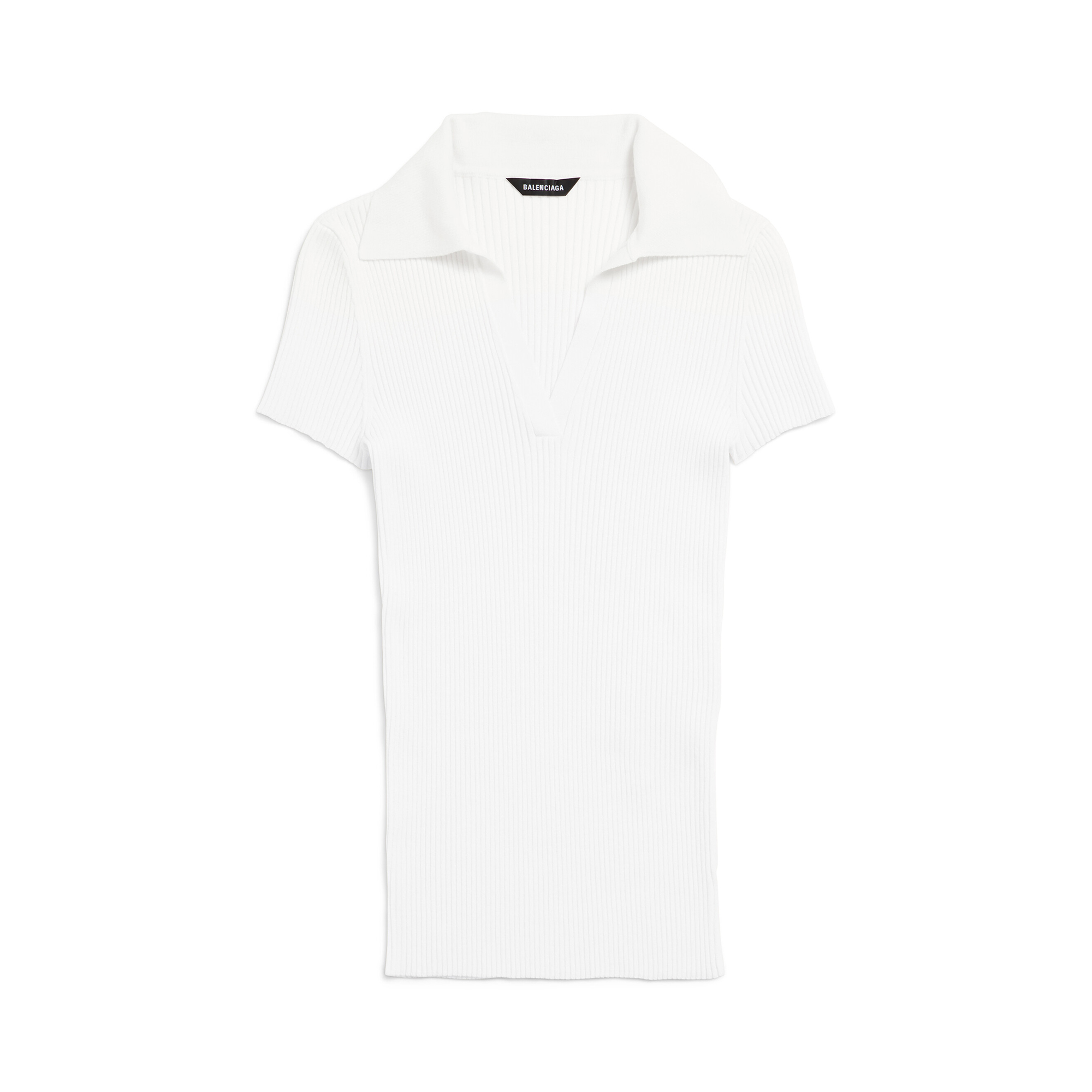 NIGO Balenciaga Women's Summer Solid Color Wool Knitted V-neck Short Sleeve T-shirt #nigo77479