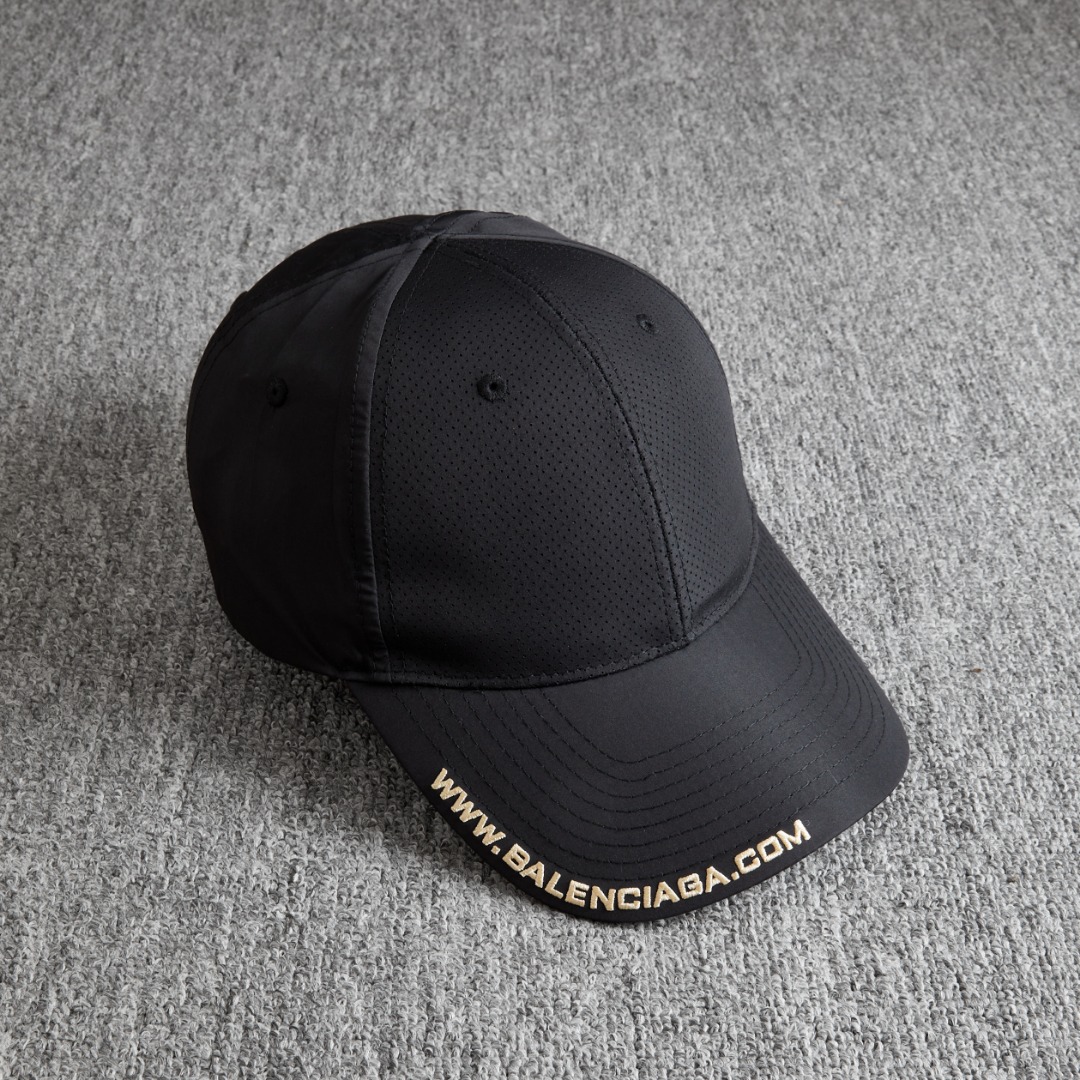 NIGO Balenciaga Men's Women's Cap Top Logo Embroidery Mesh Solid Color Duck Tongue Cap Casual Hat Average Size Adjustable  Accessories #nigo81337