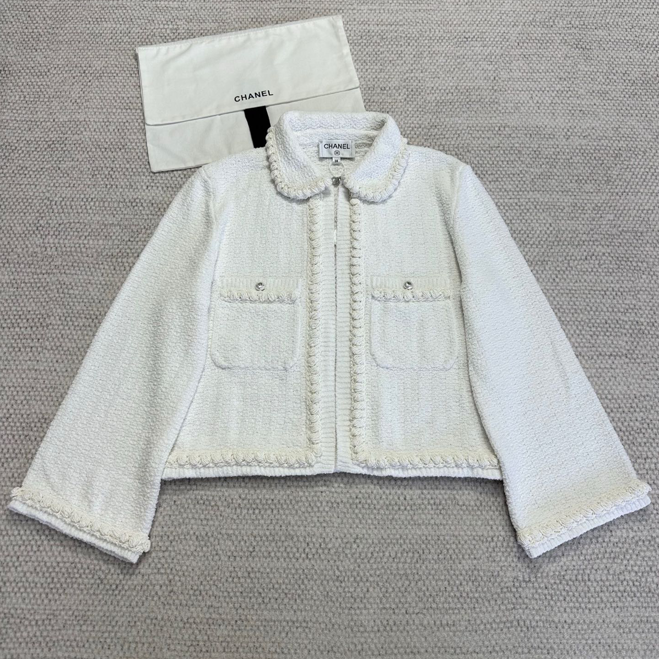 NIGO Chanel Women's Spring And Summer Fashion Elegant Solid Color Woven Lapel Cardigan Straight Mini Skirt Pink Suit Set Ngvp #nigo1754