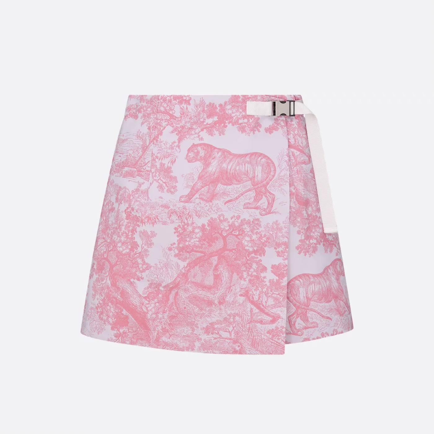NIGO Dior Women's Summer Pink Animal Print High Waist Casual Skirt #nigo77548