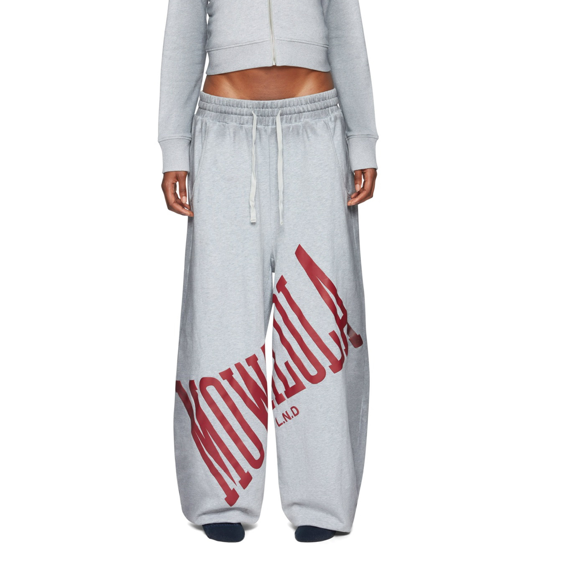 NIGO Mowalola Men's Women's Embroidered Four Seasons Solid Color Baggy Sweat Pants Casual Pants Ngvp #nigo1851