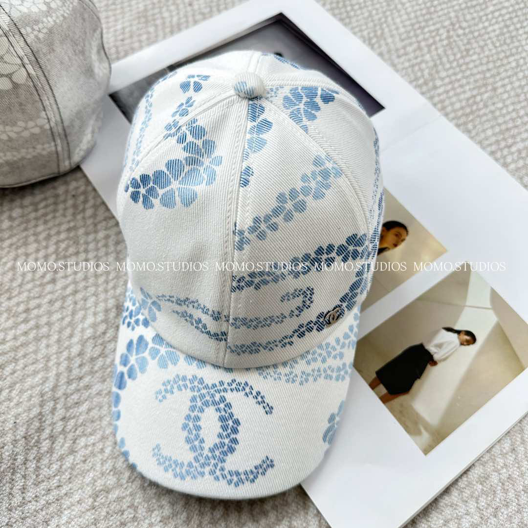 NIGO Chanel Men's and Women's Solid Color Floral Print Baseball Cap Hat #nigo77569