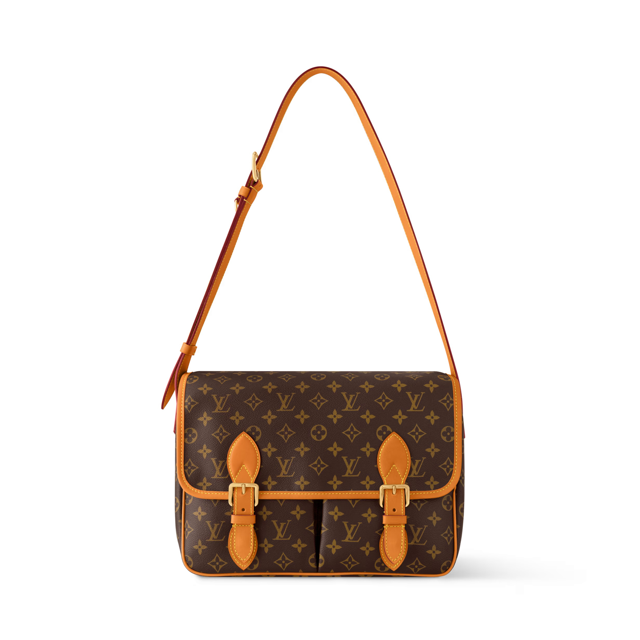 NIGO Louis Vuitton Satchel Men's Letter Print Flap Closure Coated Canvas Messenger Bag Shoulder Bags #nigo77599