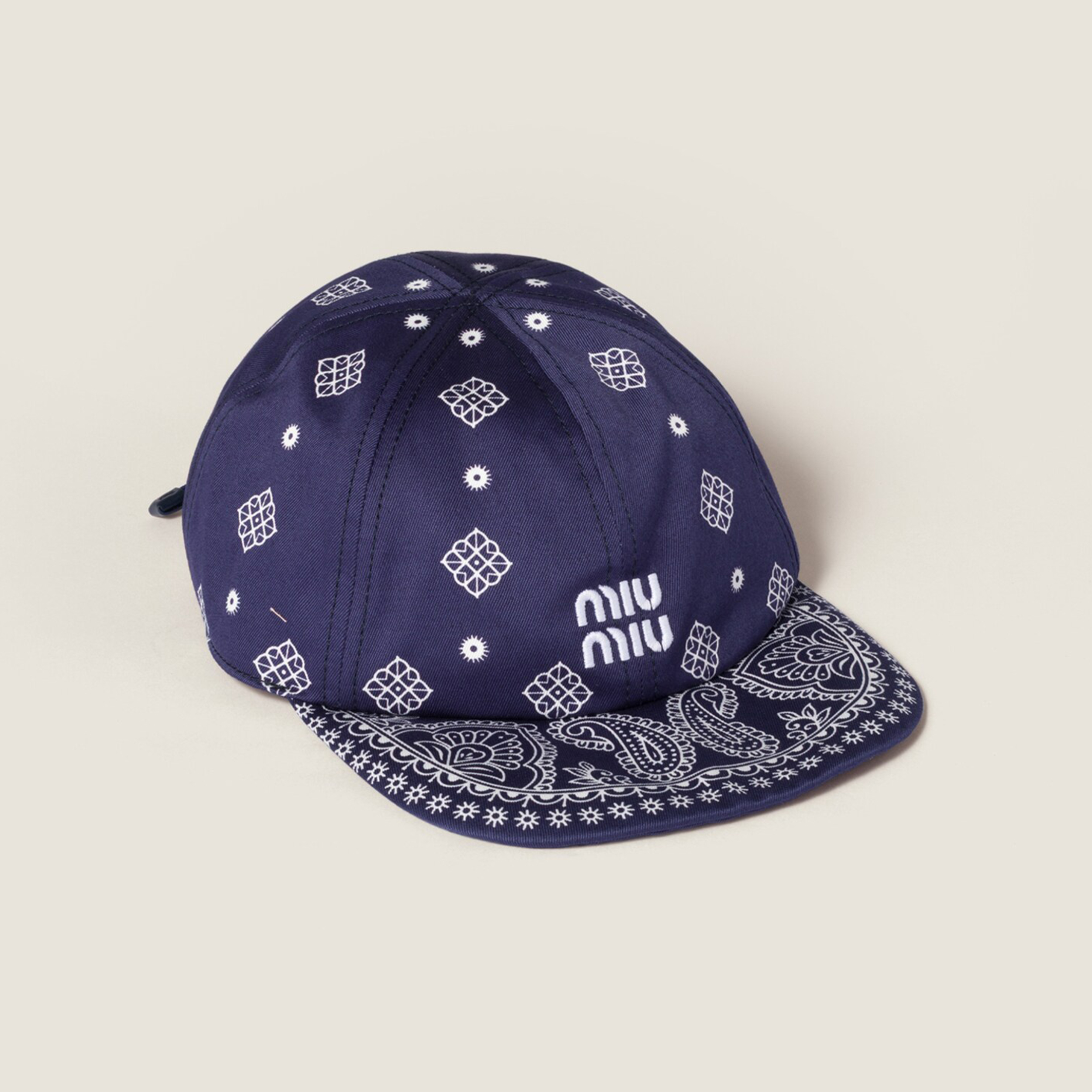 NIGO MiuMiu Women's Logo Embroidered Cotton Baseball Cap Vintage Solid Color Fashion Duck Tongue Hat #nigo77631