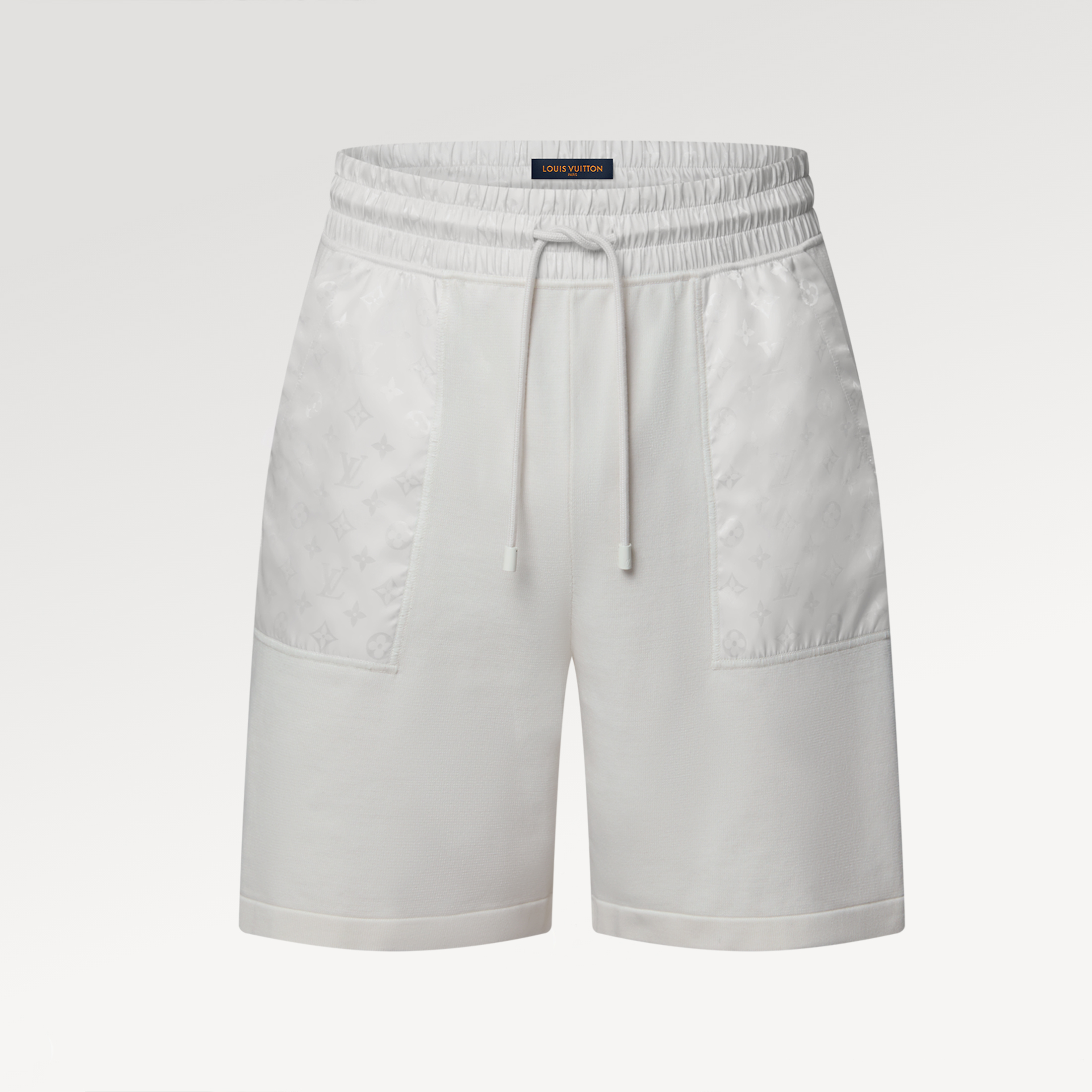 NIGO Louis Vuitton Monogram Nylon Embellished Shorts Men's Spring/summer Fashion Trend Casual Drawstring Shorts #nigo77624