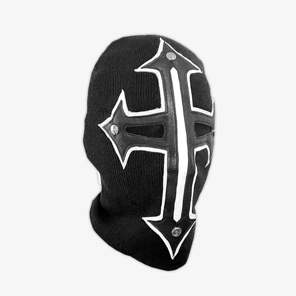 NIGO Men's Women's Opium Retro High Street Trend Cross Patchwork Leather Silver Buckle Styling Mask Headgear Cold Hat Ngvp #nigo1915
