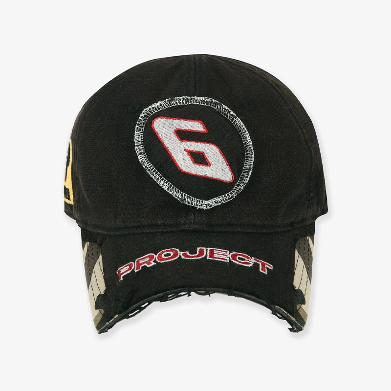 NIGO GRAILZ Men's Women's Trend Splicing Destruction Duck Tongue Hat Vintage Solid Color Embroidery Baseball Cap Accessories Ngvp #nigo1914